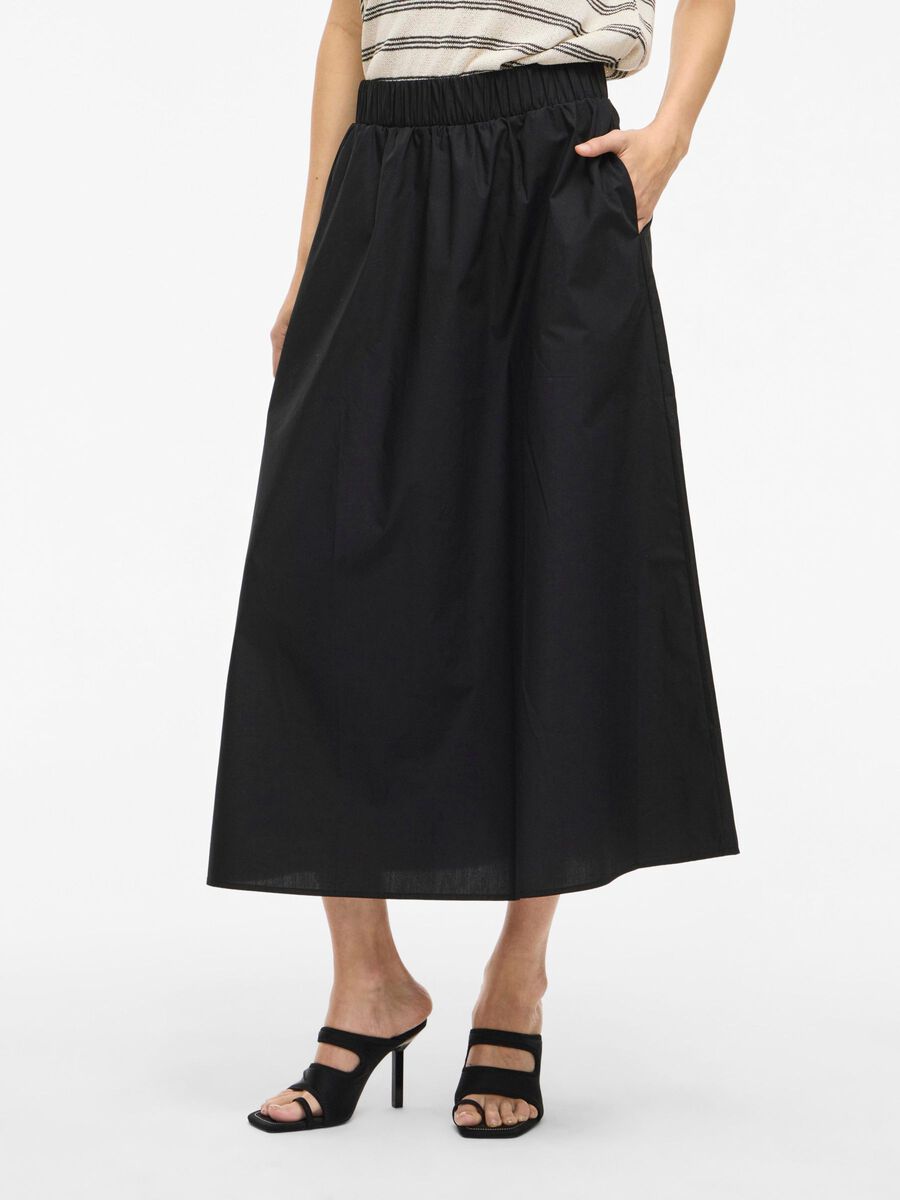 Visophie Ankle Skirt Black Beauty