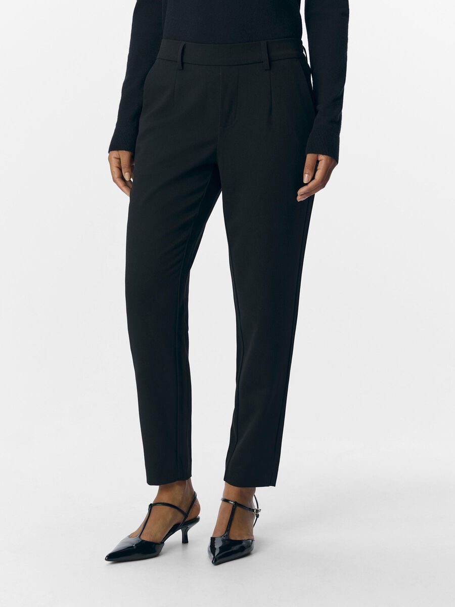 Objlisa Slim Pant Black