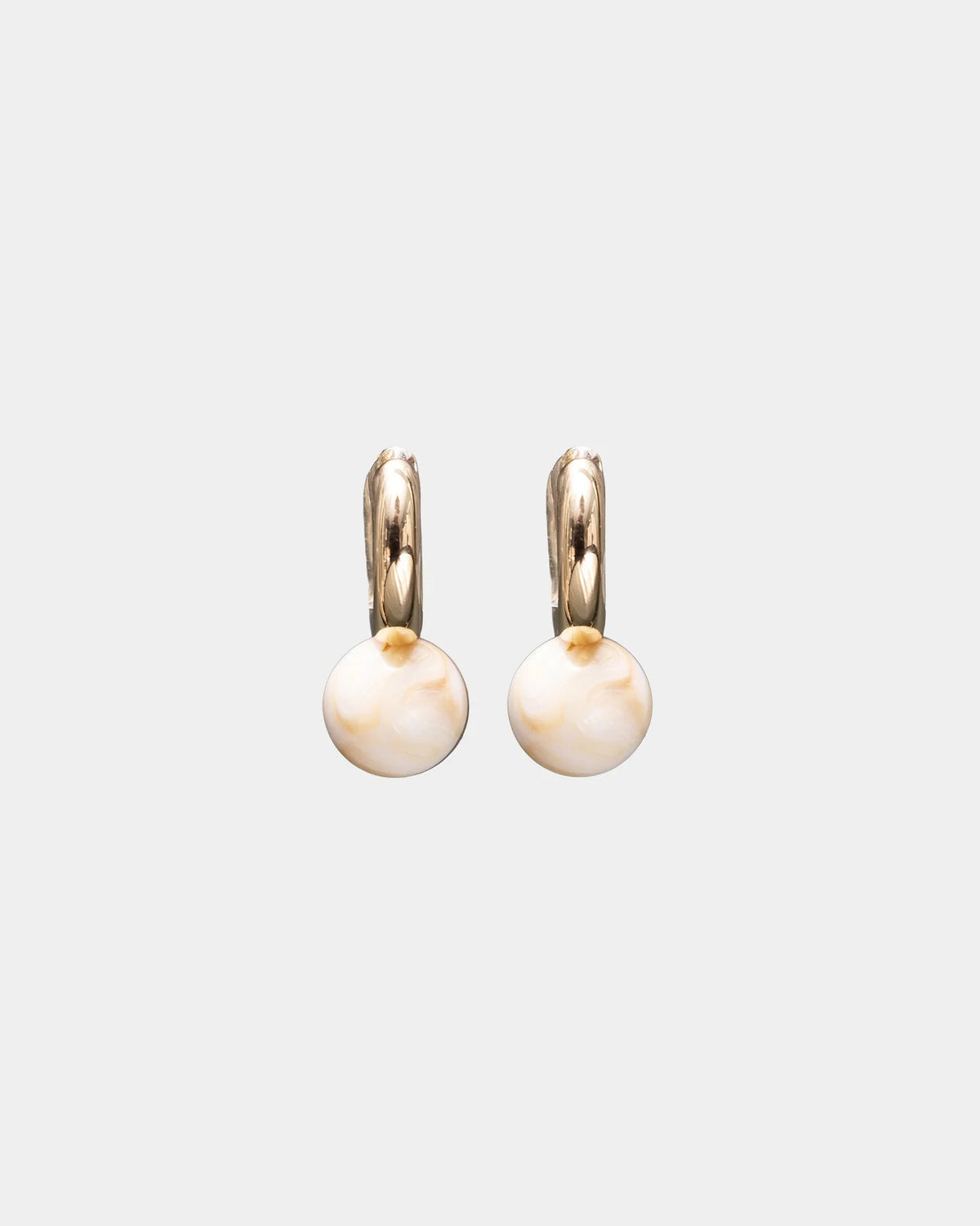 Amelie Pearl Hoops