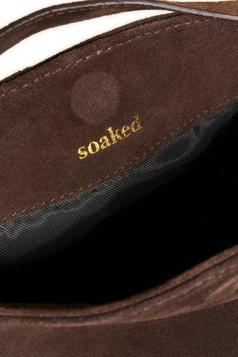 Slcalilje Small Suede Bag Coffee Bean