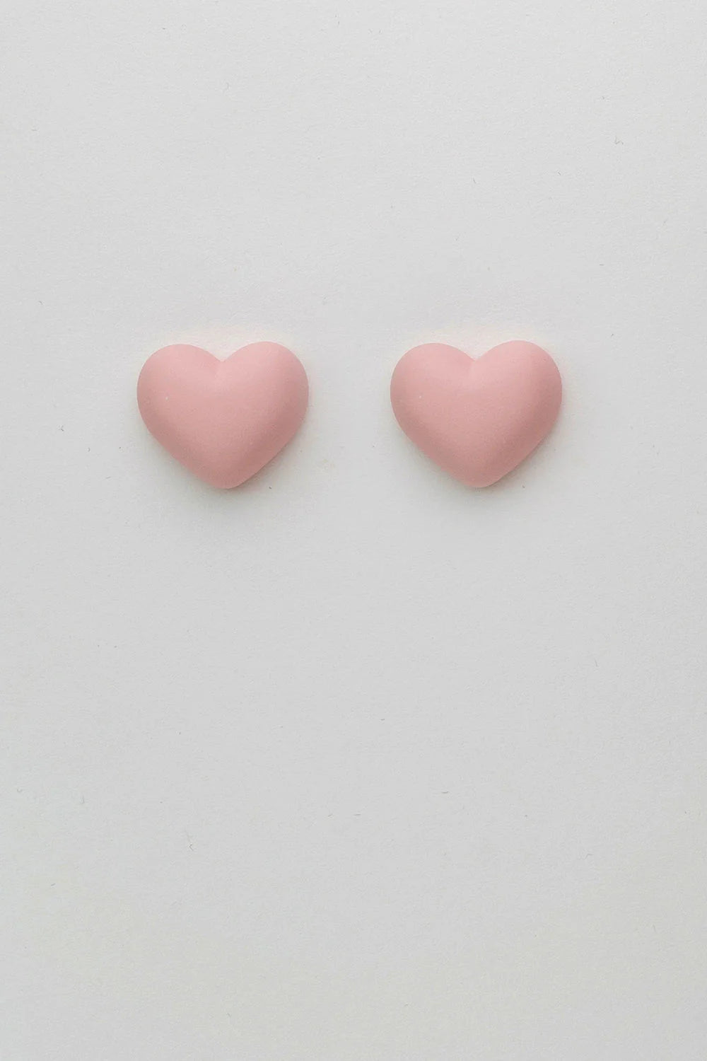 Heart Stud Pink