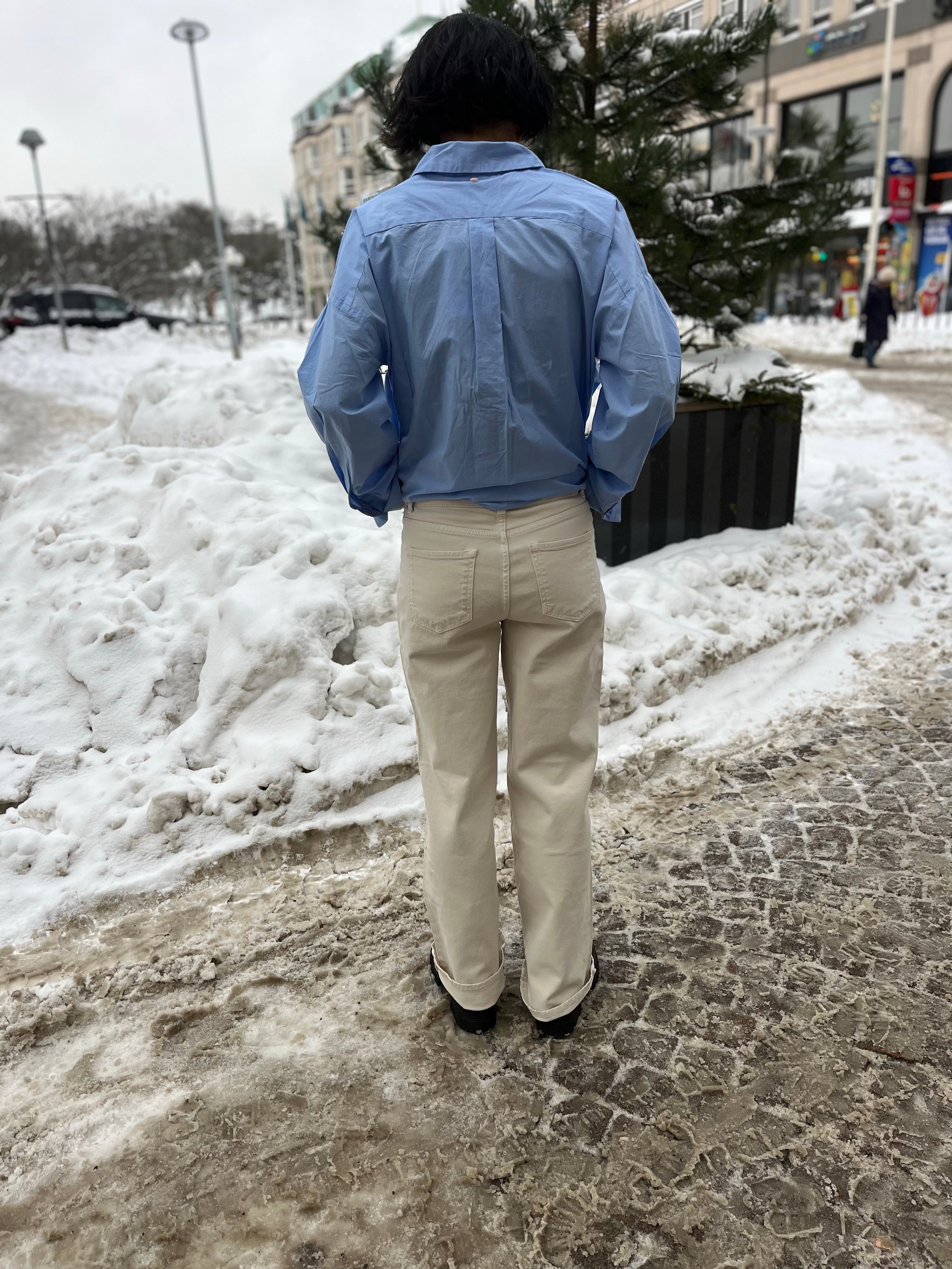 Bologna Wide Twill Pant Desert