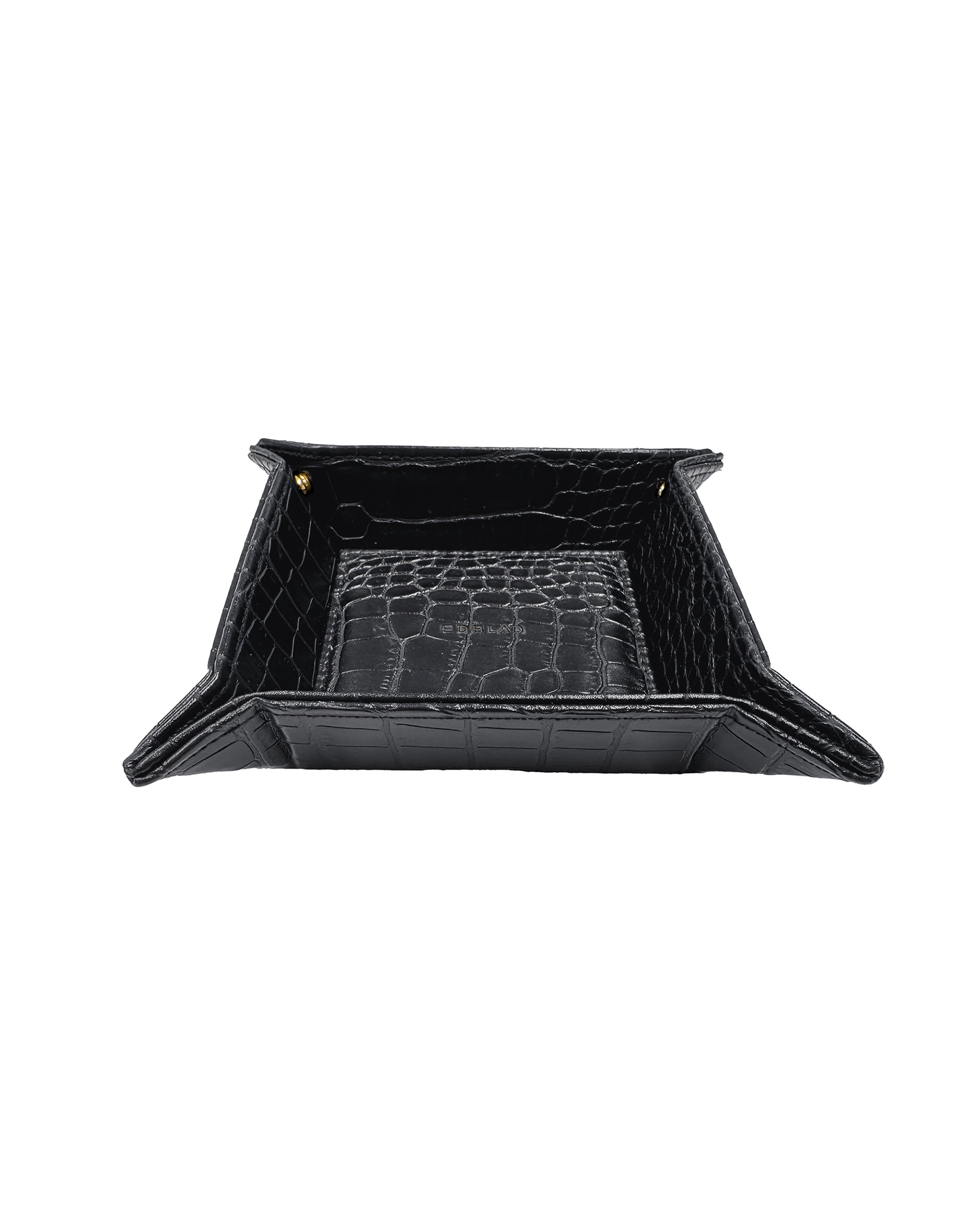 Jewellery Tray S Black Croco