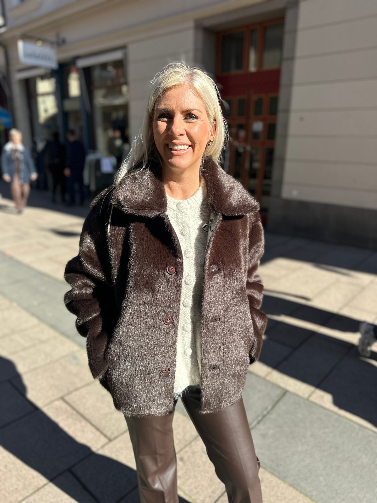 Jdycoco Reversible Jacket Qiq Coffee Bean