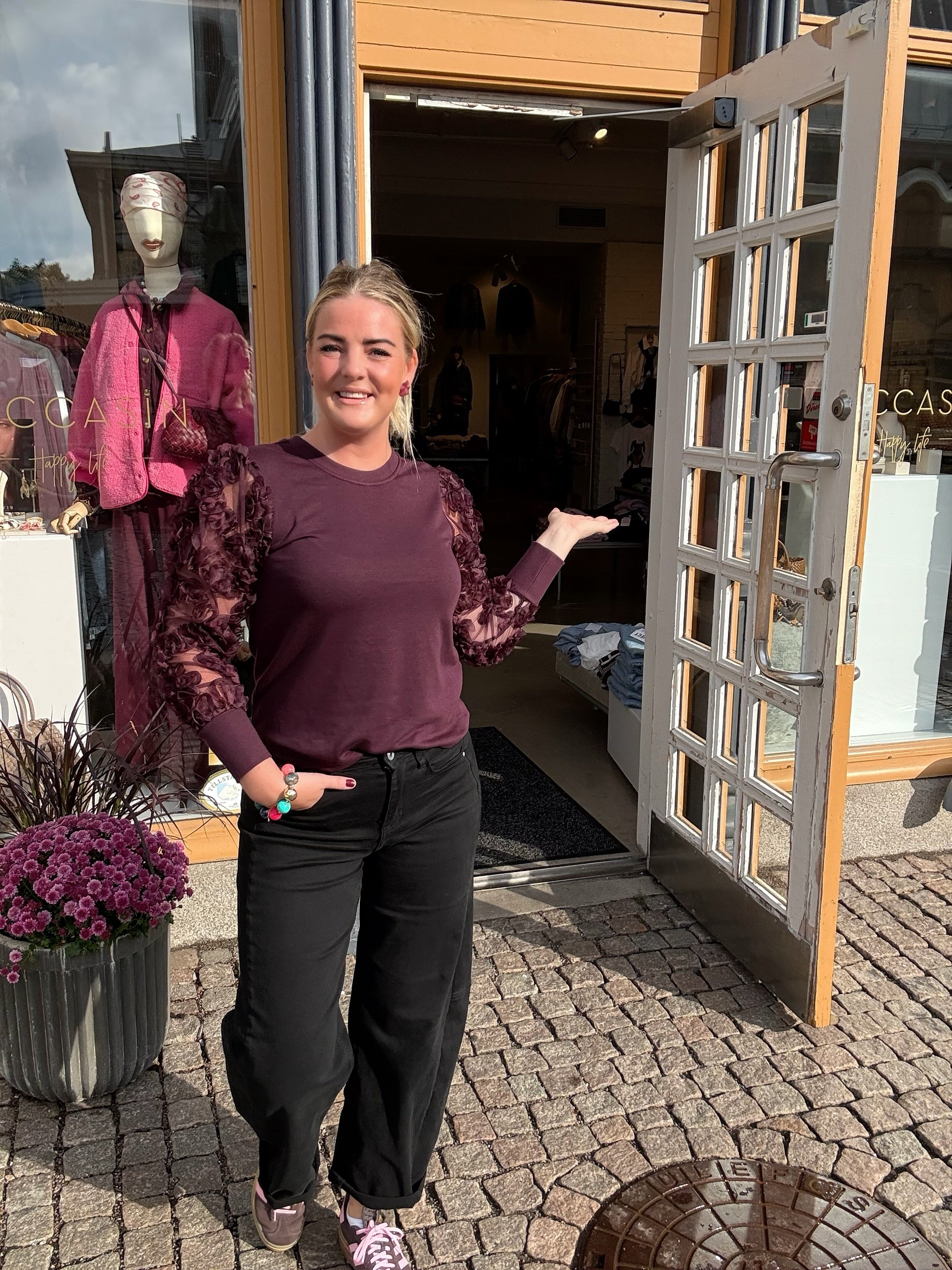 Jdyfairview Long Sleeve Sweat Winetasting