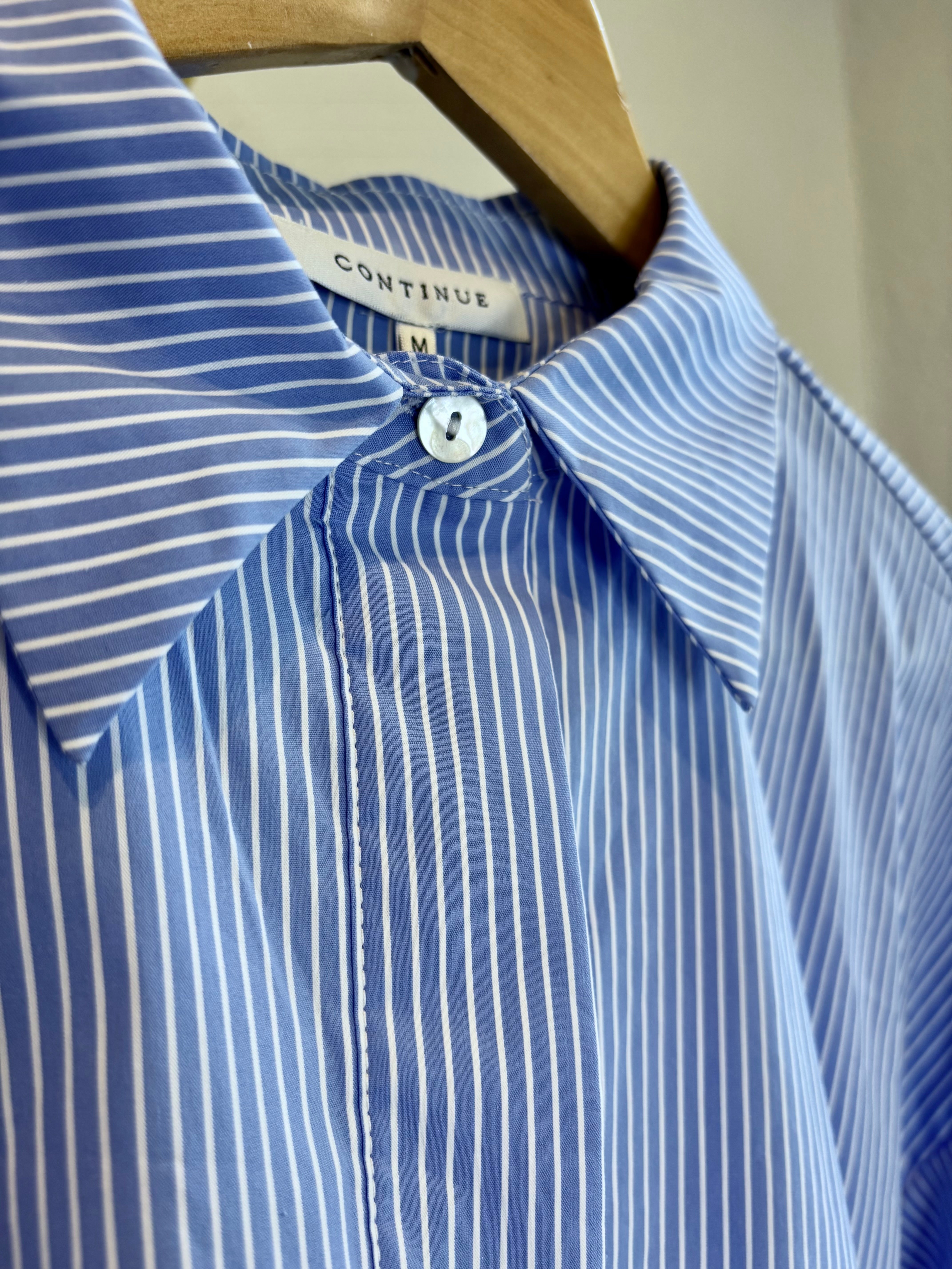 Klara Dress Blue Stripe
