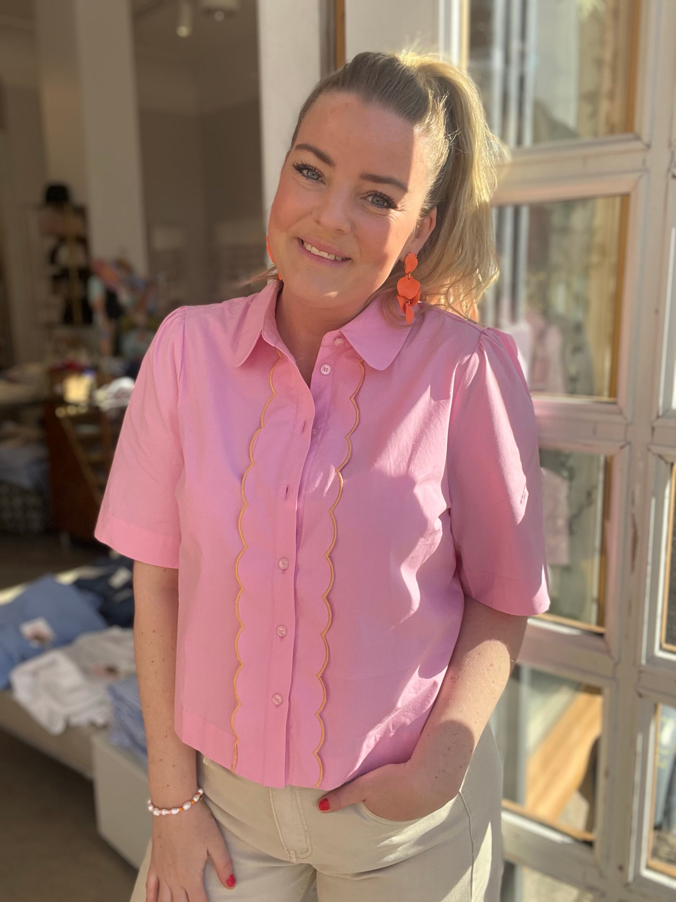 Nusienna Shirt Prism Pink