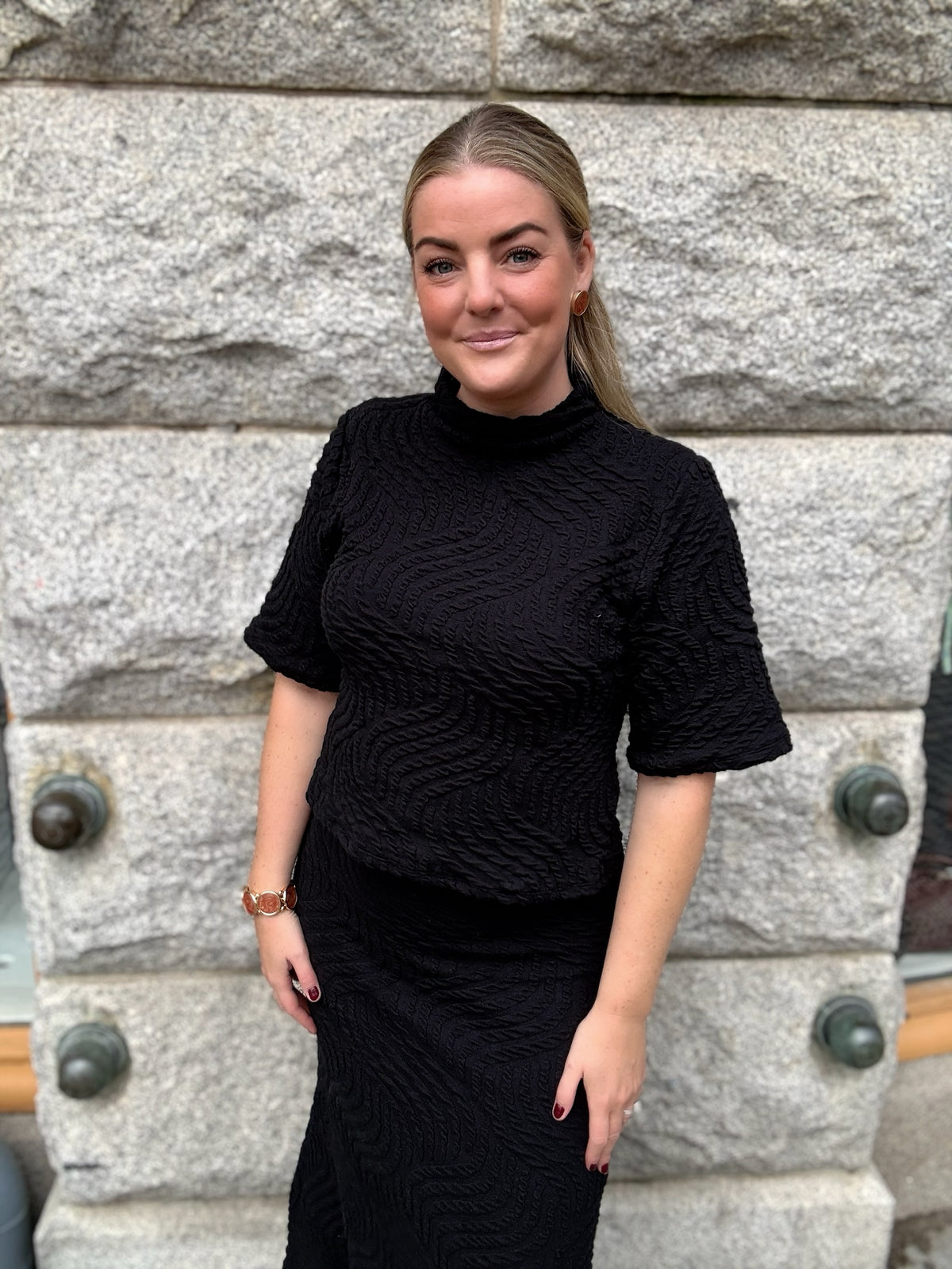 Objmeral Maxi Skirt E Ci Aw Black