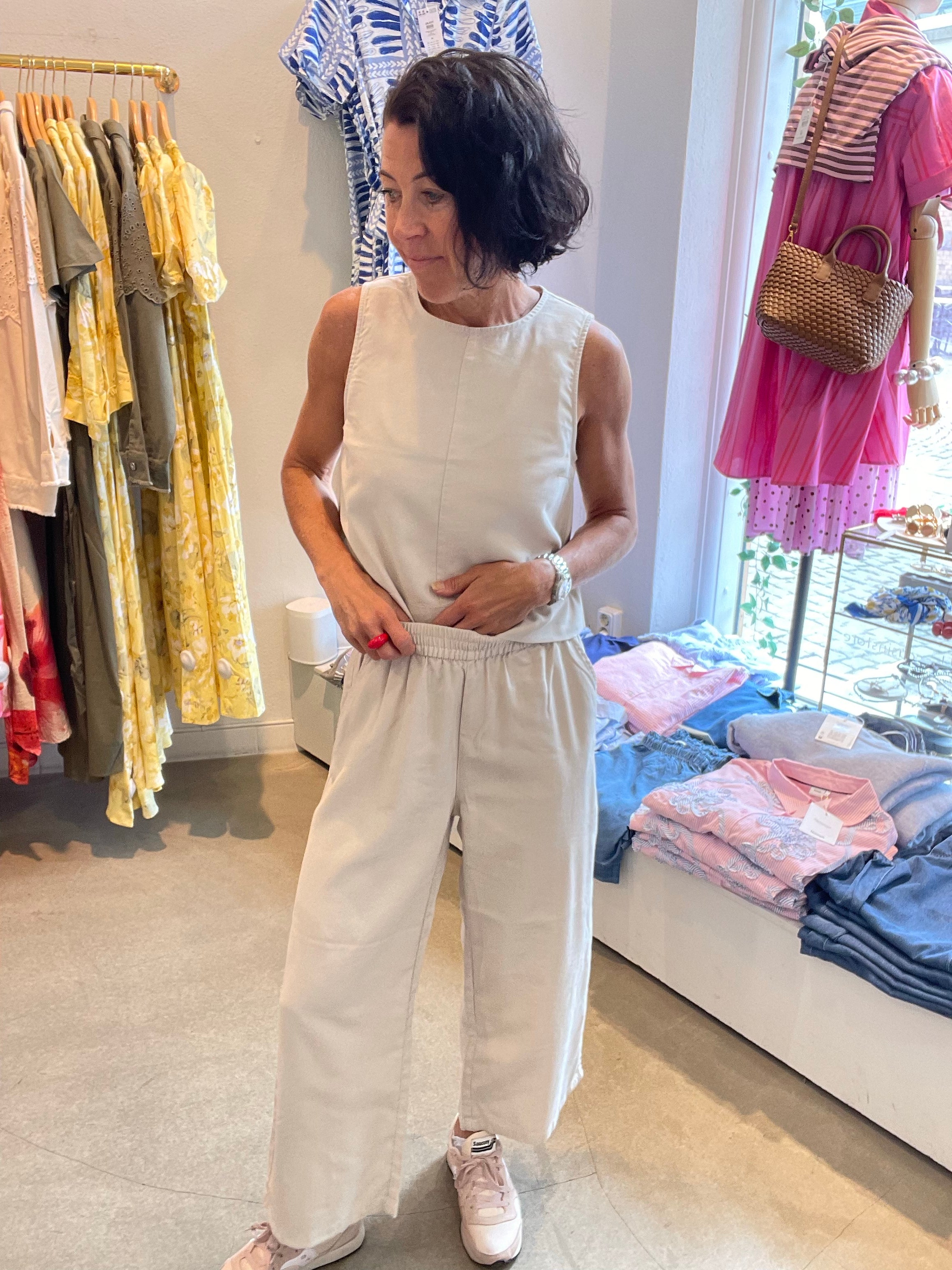 Onlaris Life Culotte Pants Pumice Stone