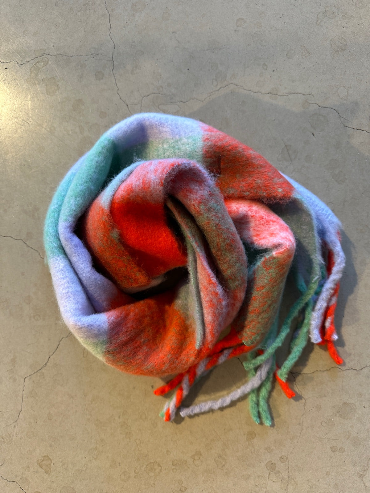 Pcbea Narrow Long Scarf Baby Lavender Square