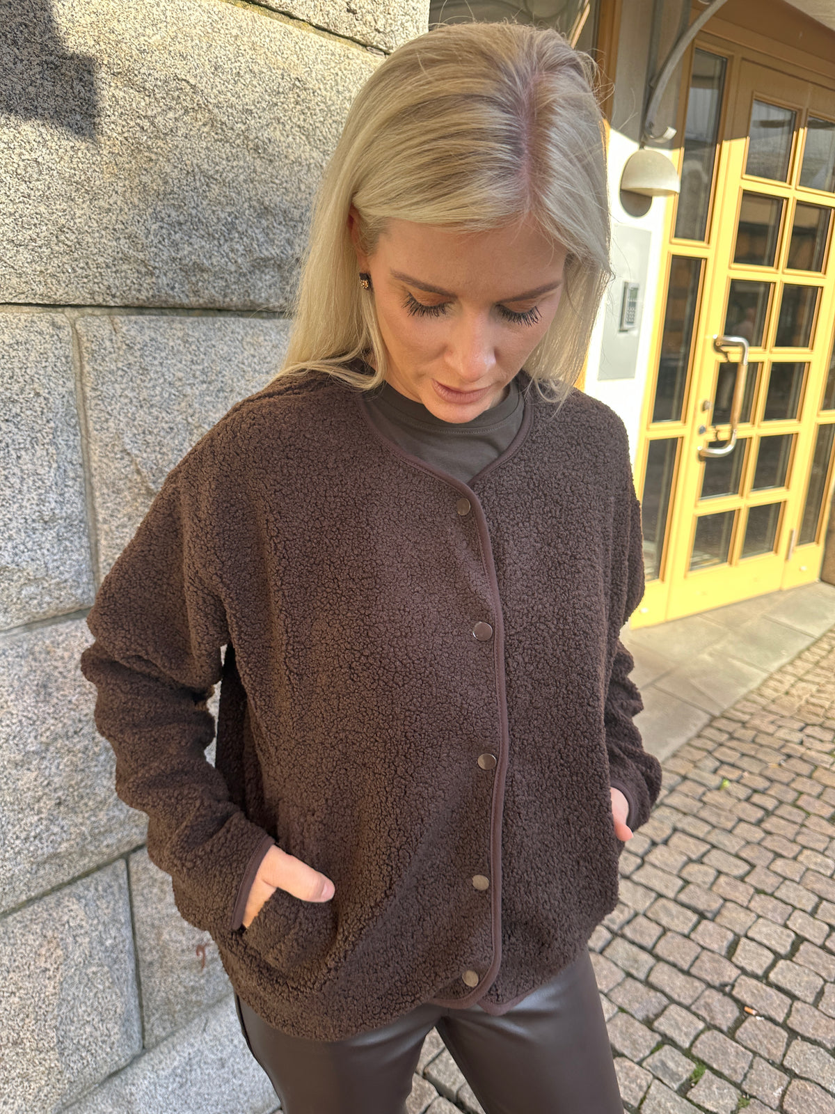 Pckatty Teddy Jacket Hot Fudge