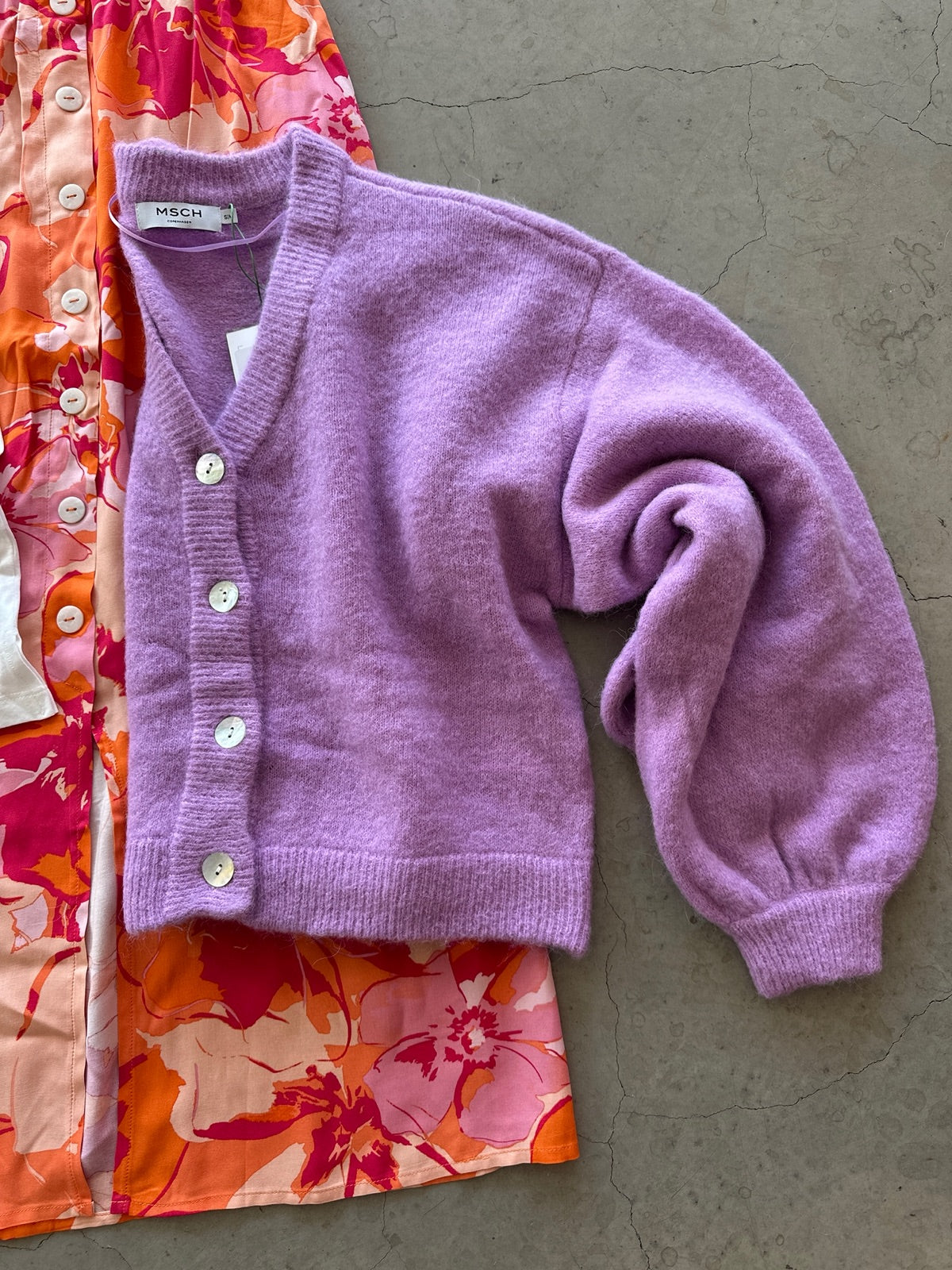 Petrinelle Hope Cardigan Violet Tulle
