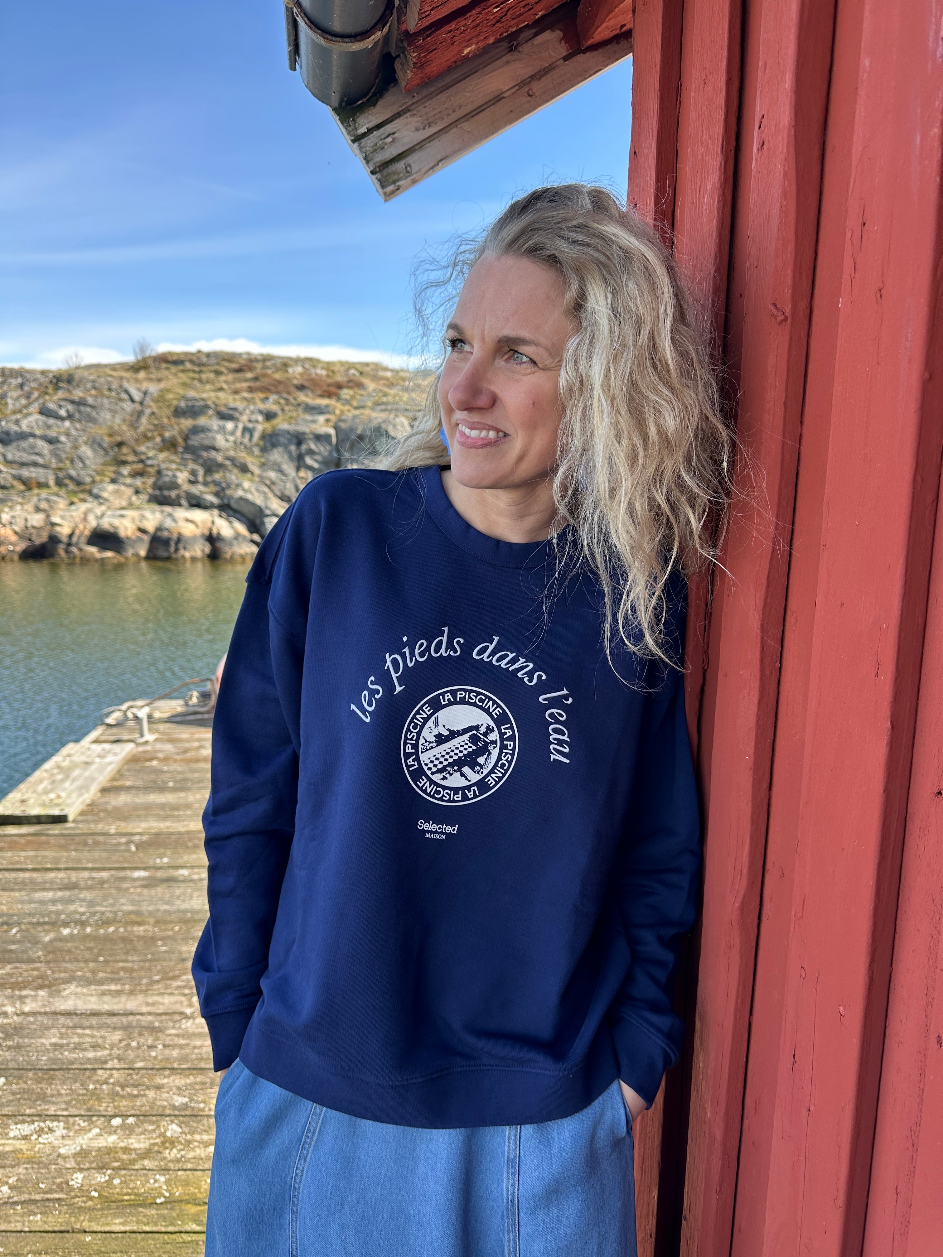 Slfelisa Sweat Ocean Cavern Egret