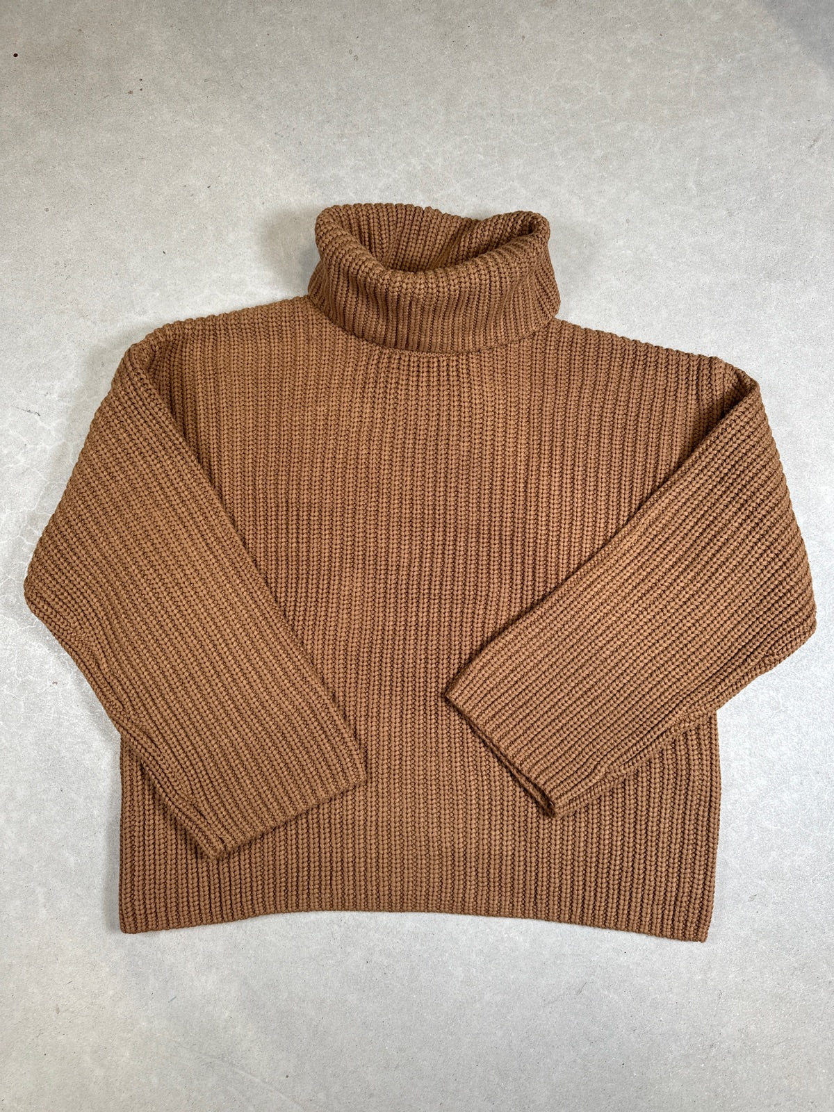 Slfselma Sefika Long Sleeve Knit Rollneck Toasted Coconut