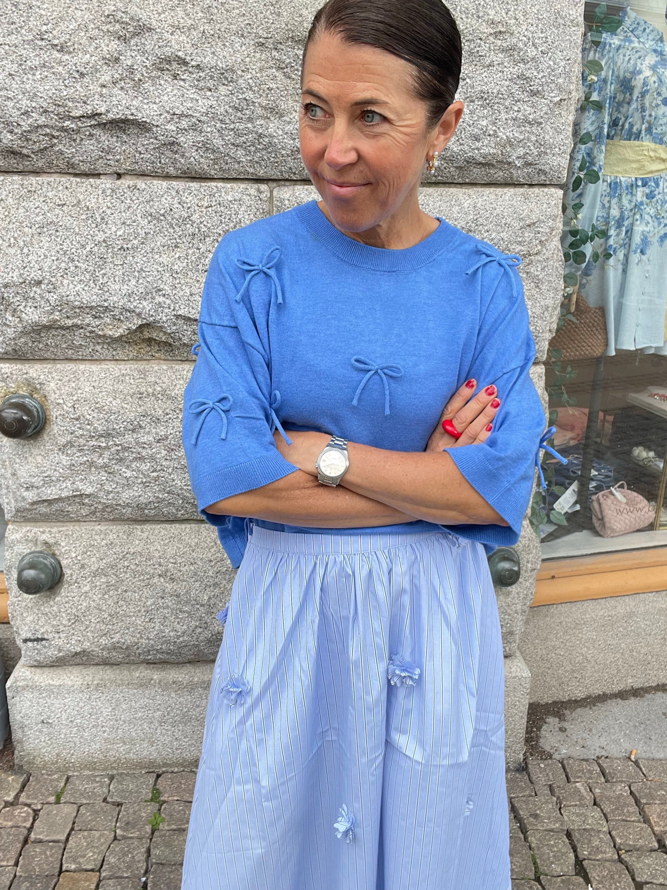 Slspina Boxy Bow Pullover Regatta