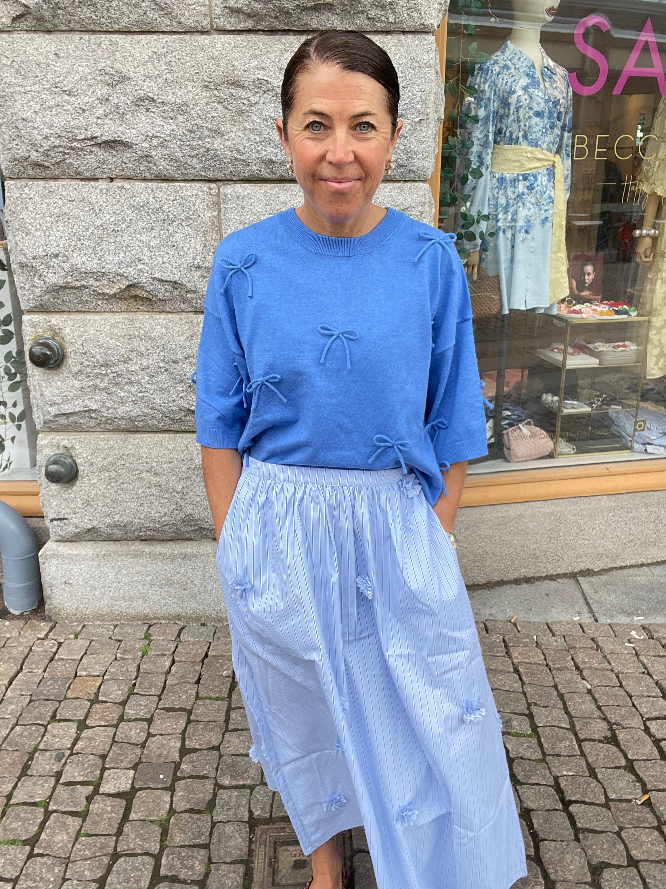 Slspina Boxy Bow Pullover Regatta