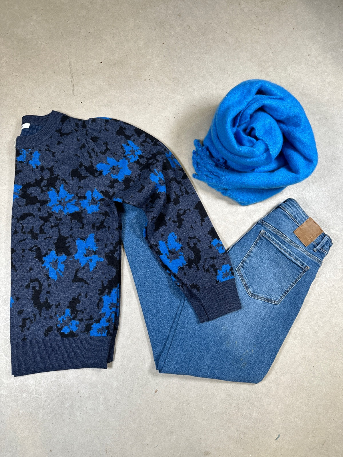 Sramira Blouse Knit Total Eclipse