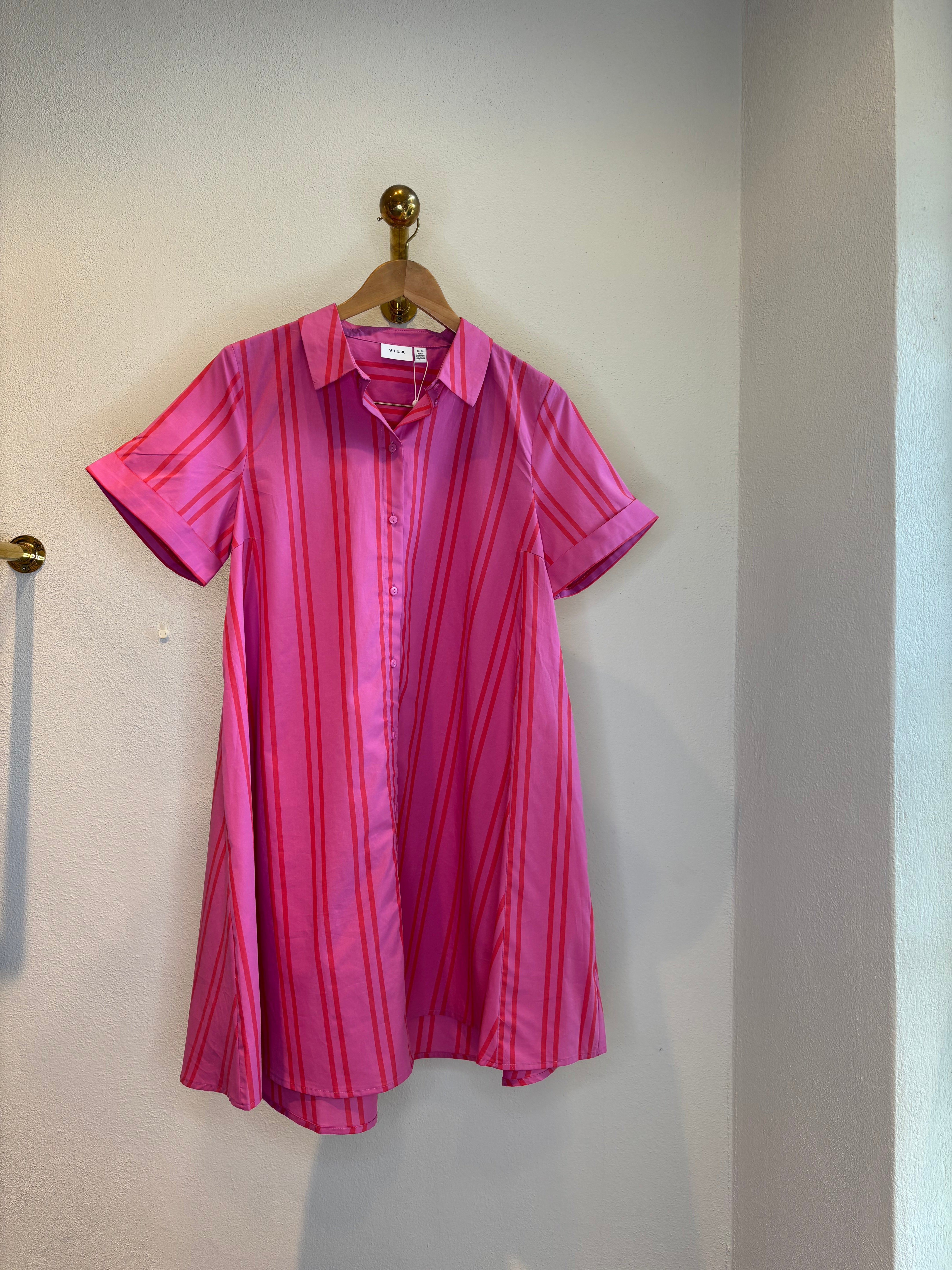 Viwillow Shirt Dress Fiji Flower Hibiscus
