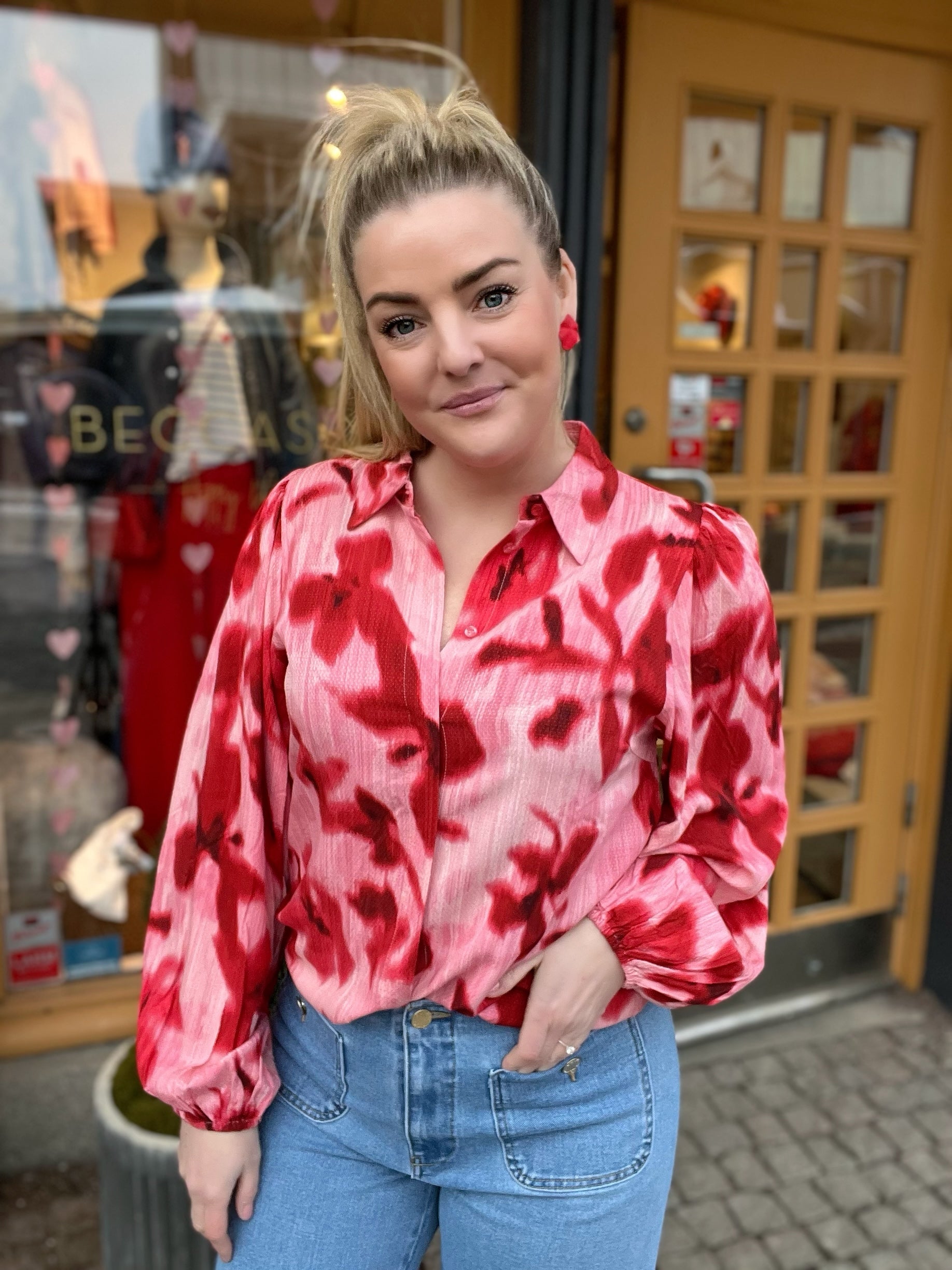 Yasasina Long Sleeve Shirt Moonlite Mauve Cammy