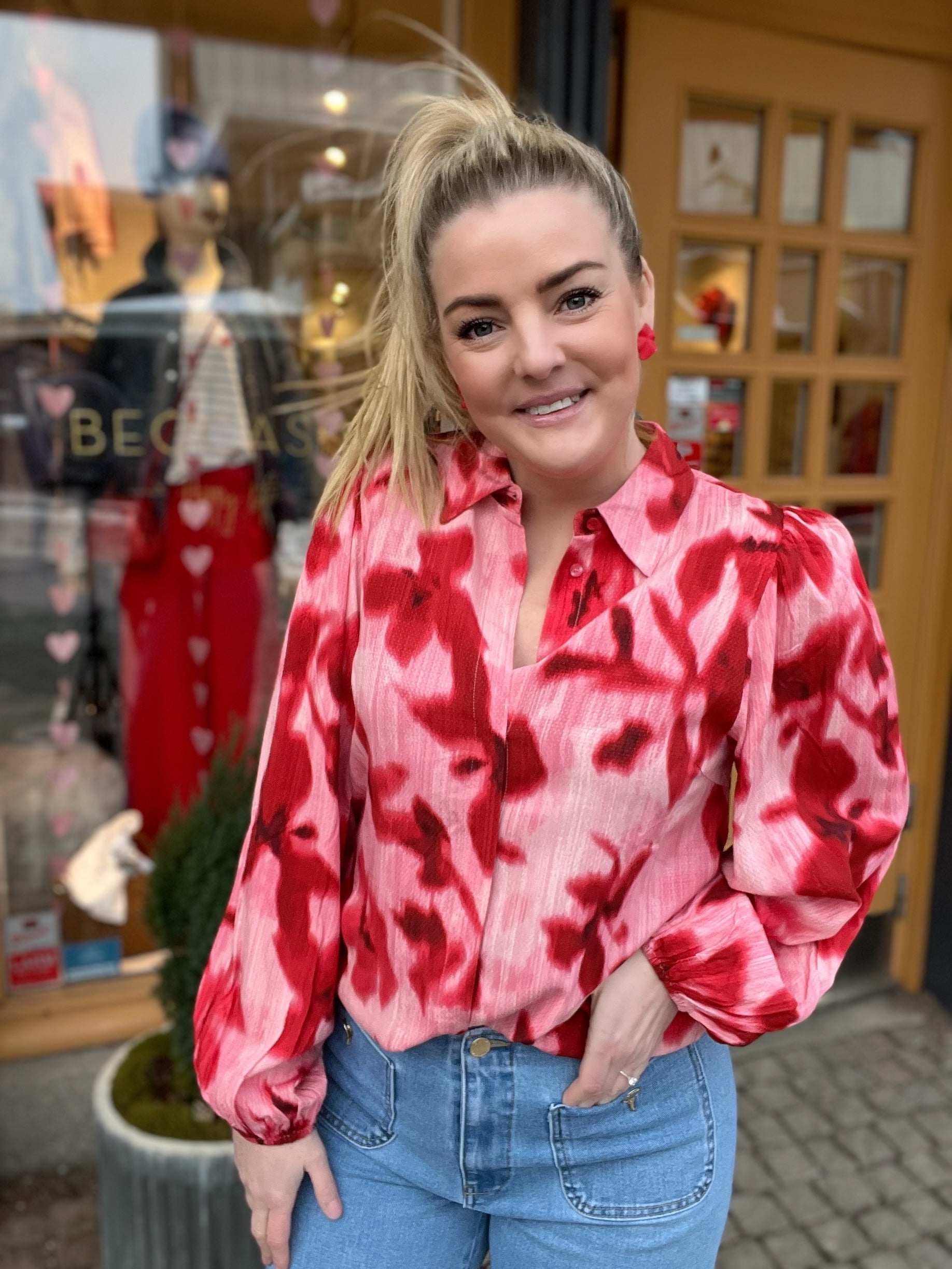 Yasasina Long Sleeve Shirt Moonlite Mauve Cammy