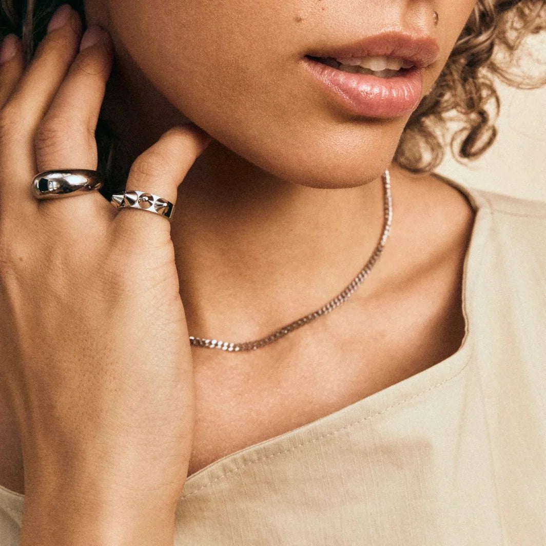 Peak Ring Single Steel