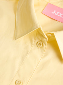 Jxjamie Long Sleeve Relaxed Poplin Shirt Sunlight
