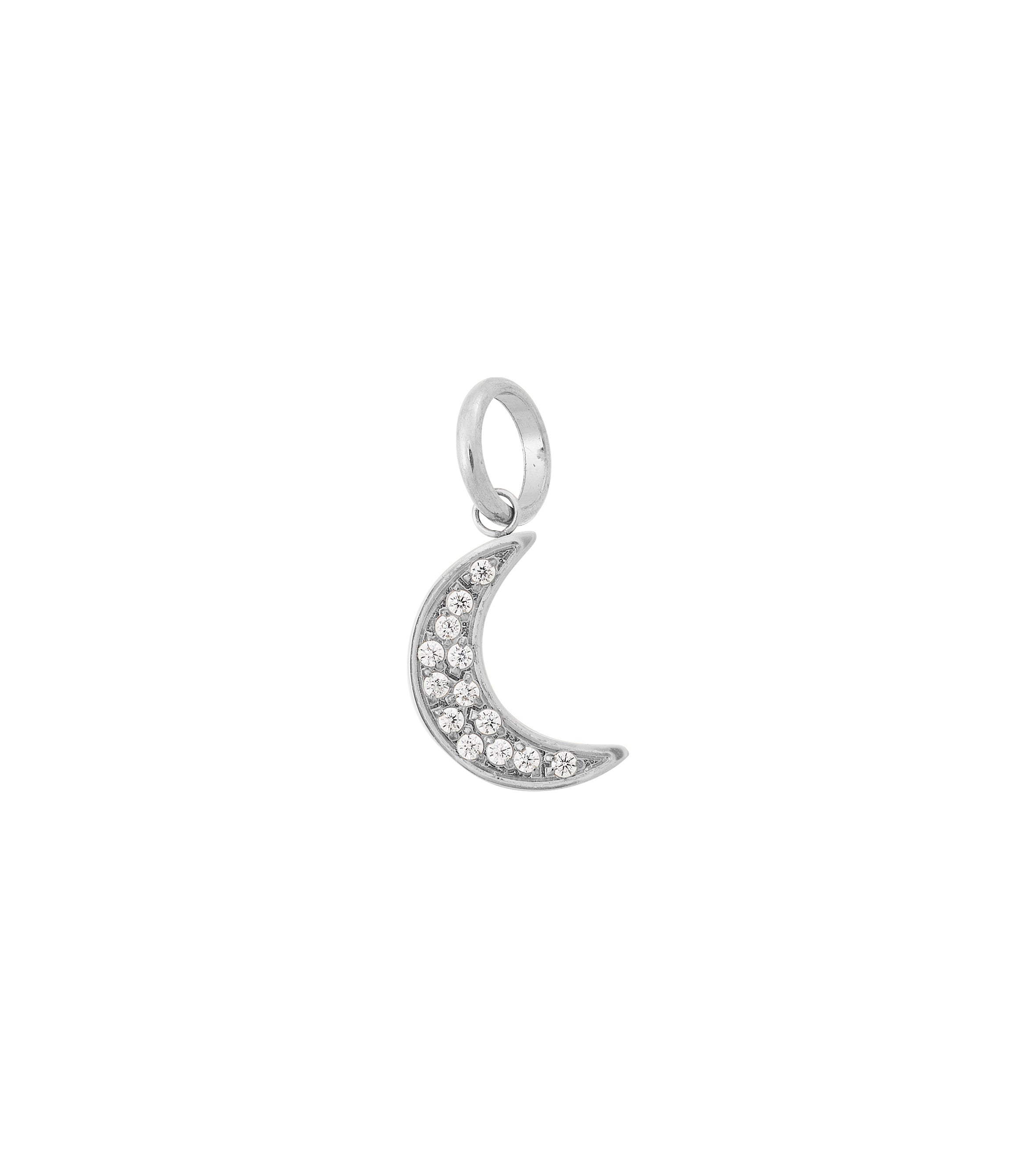 Moon Sparkle Charm Steel
