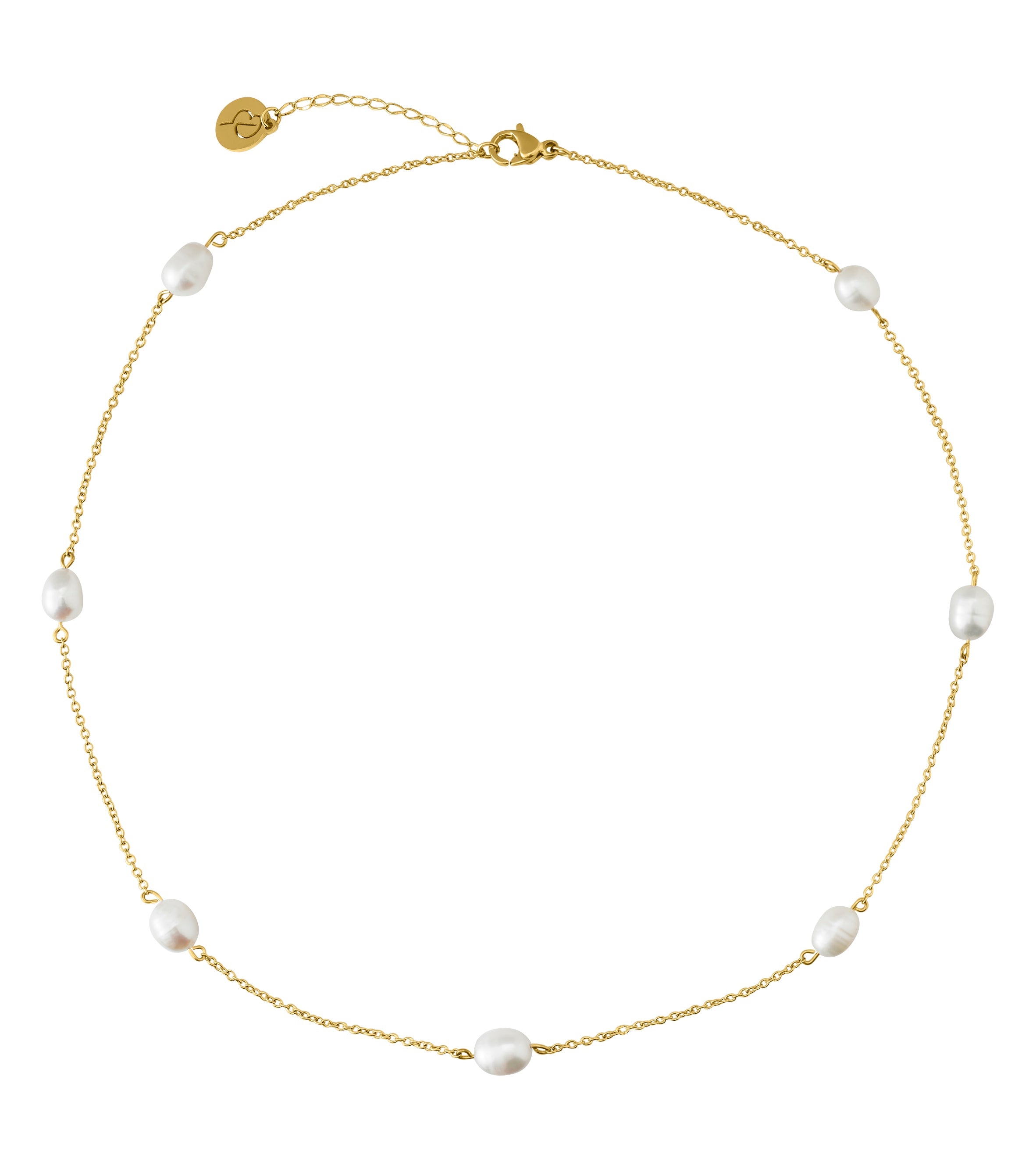 Perla Necklace Multi Gold