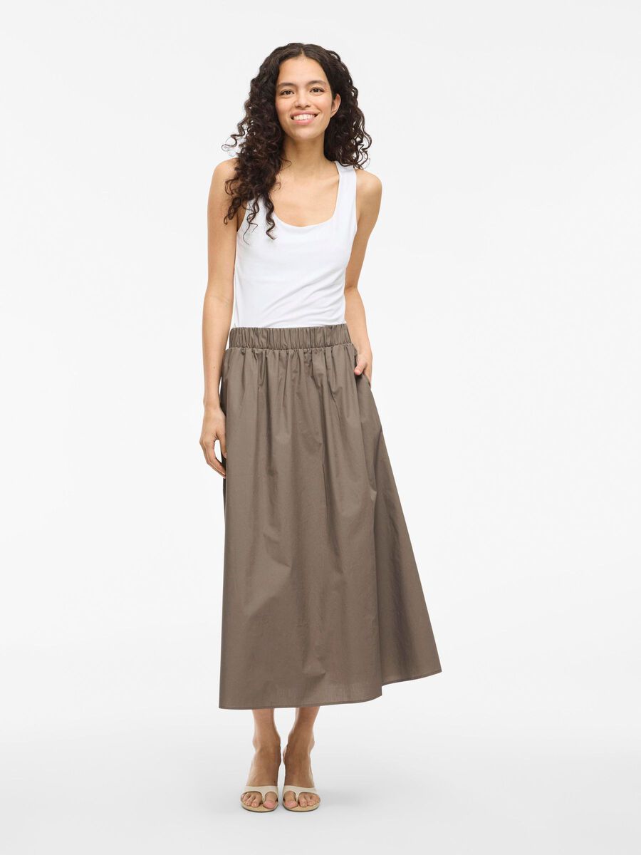 Visophie Hw Ankle Skirt Falcon