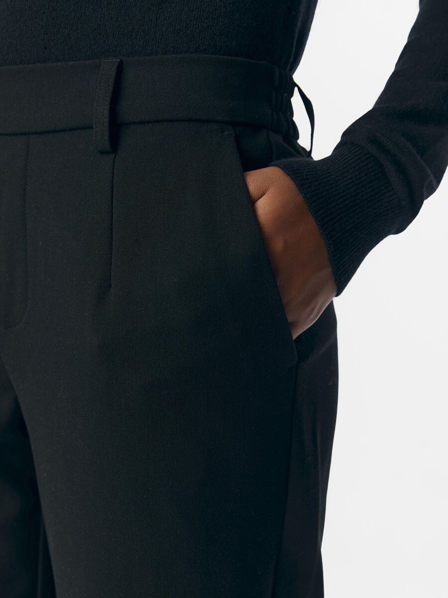 Objlisa Slim Pant Black