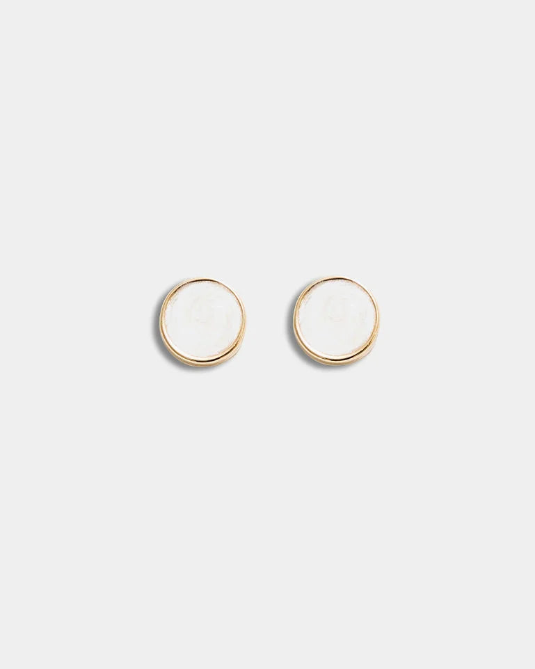 Ava Petite Pearl Studs