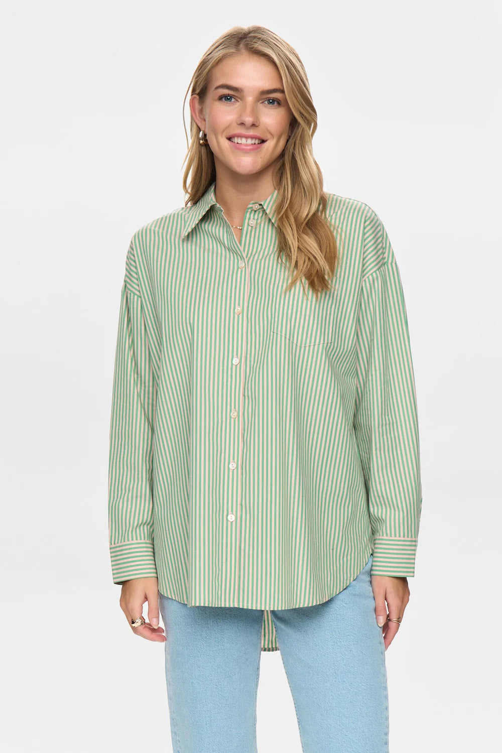 Nuhailey Shirt W/O Stones Vibrant Green
