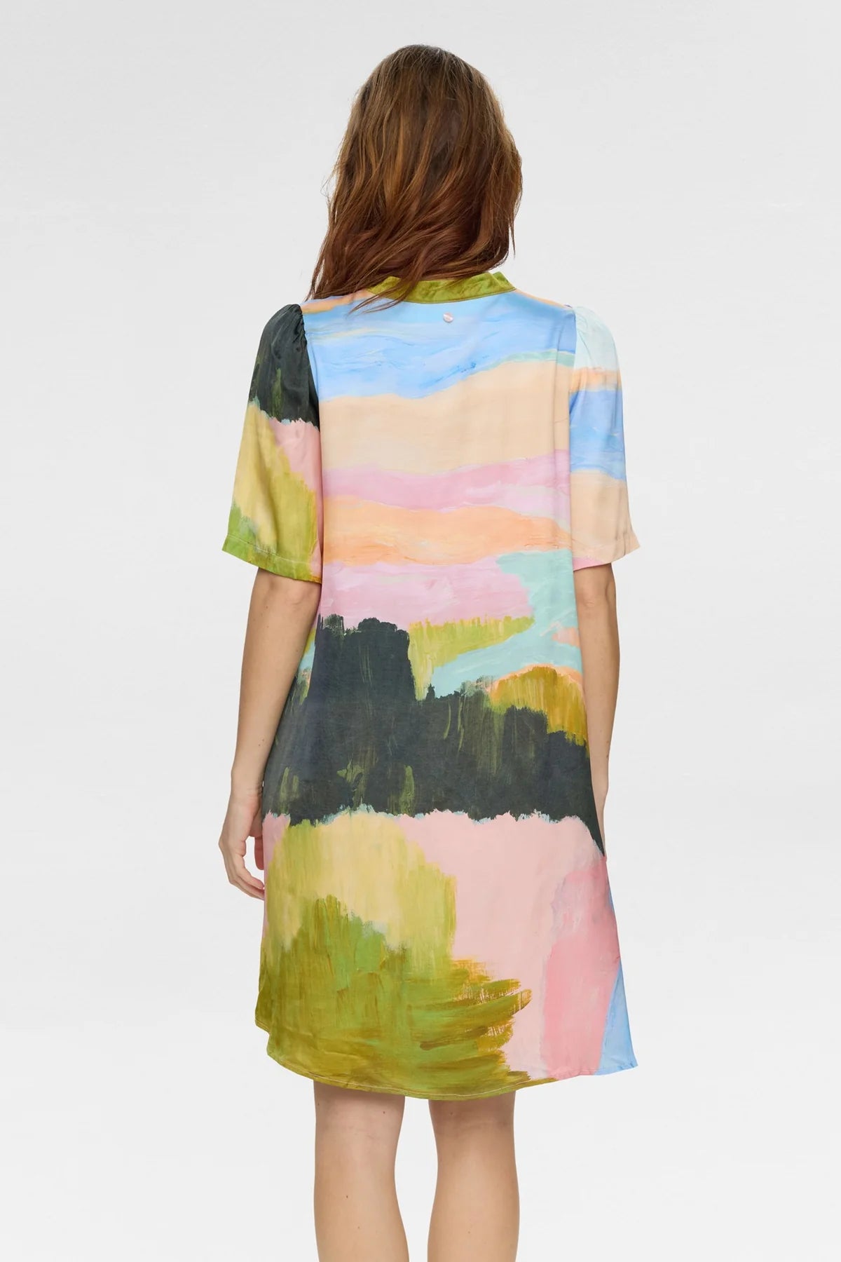 Numeadow V-Neck Dress Peony