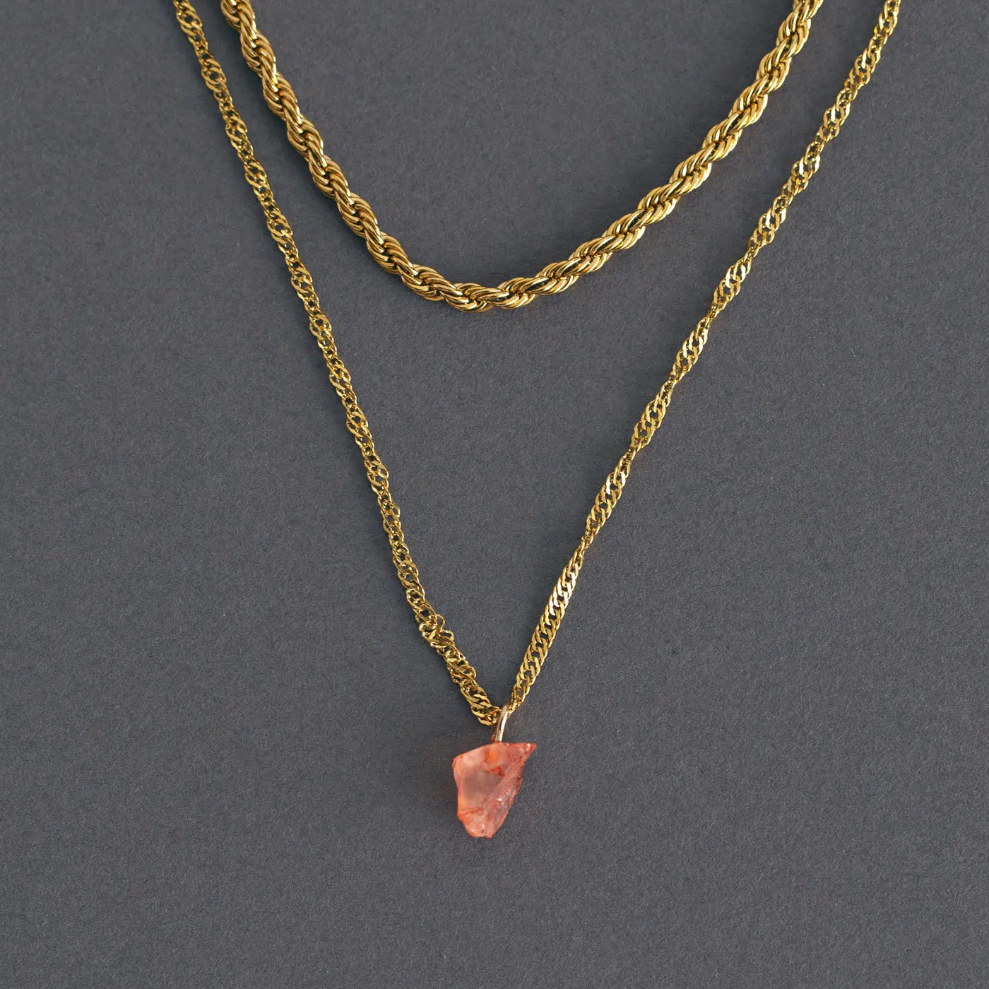 Hey Beautiful Carnelian Necklace