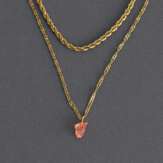 Hey Beautiful Carnelian Necklace