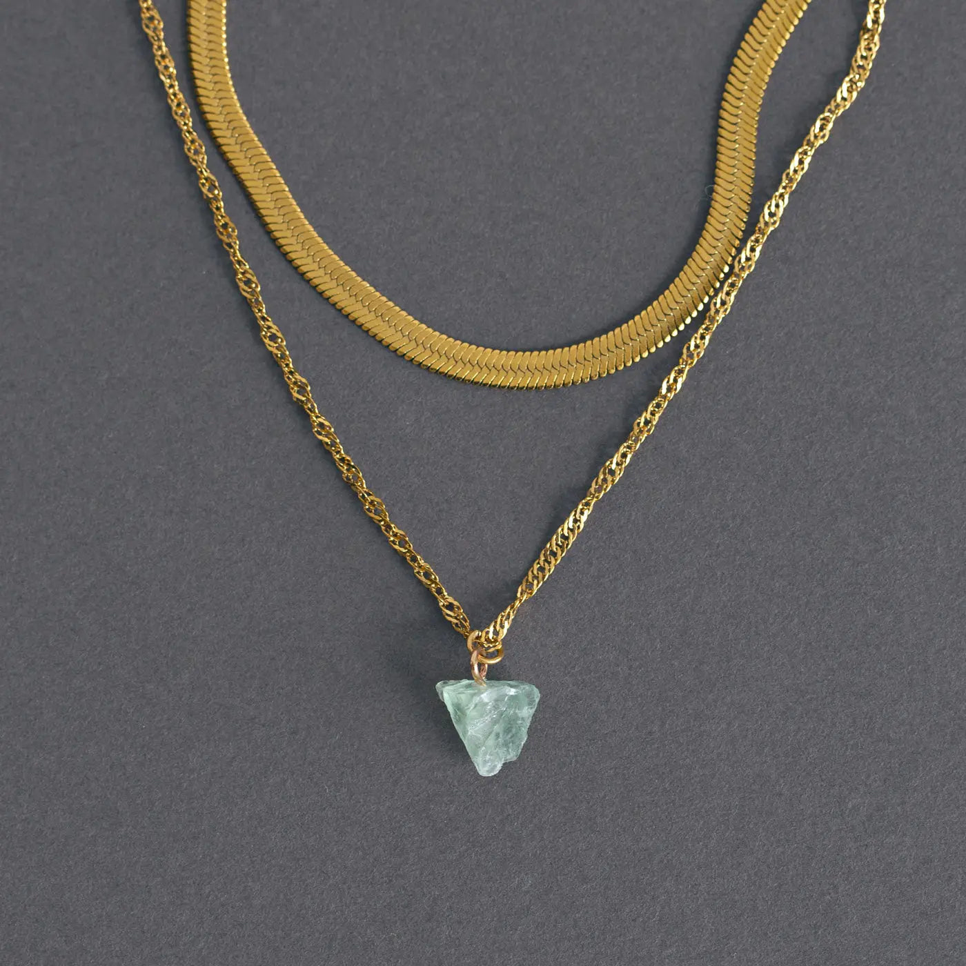 Girl On Fire Amazonite Necklace