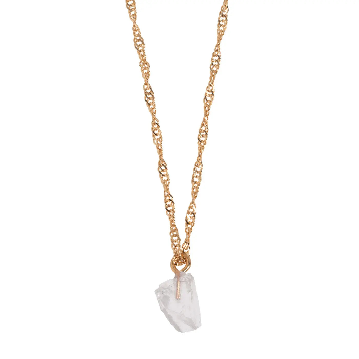 Hello Sunshine! Clear Quartz Necklace