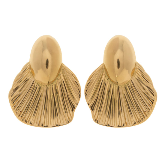Soli - Statement Stud Earring Stainless Steel