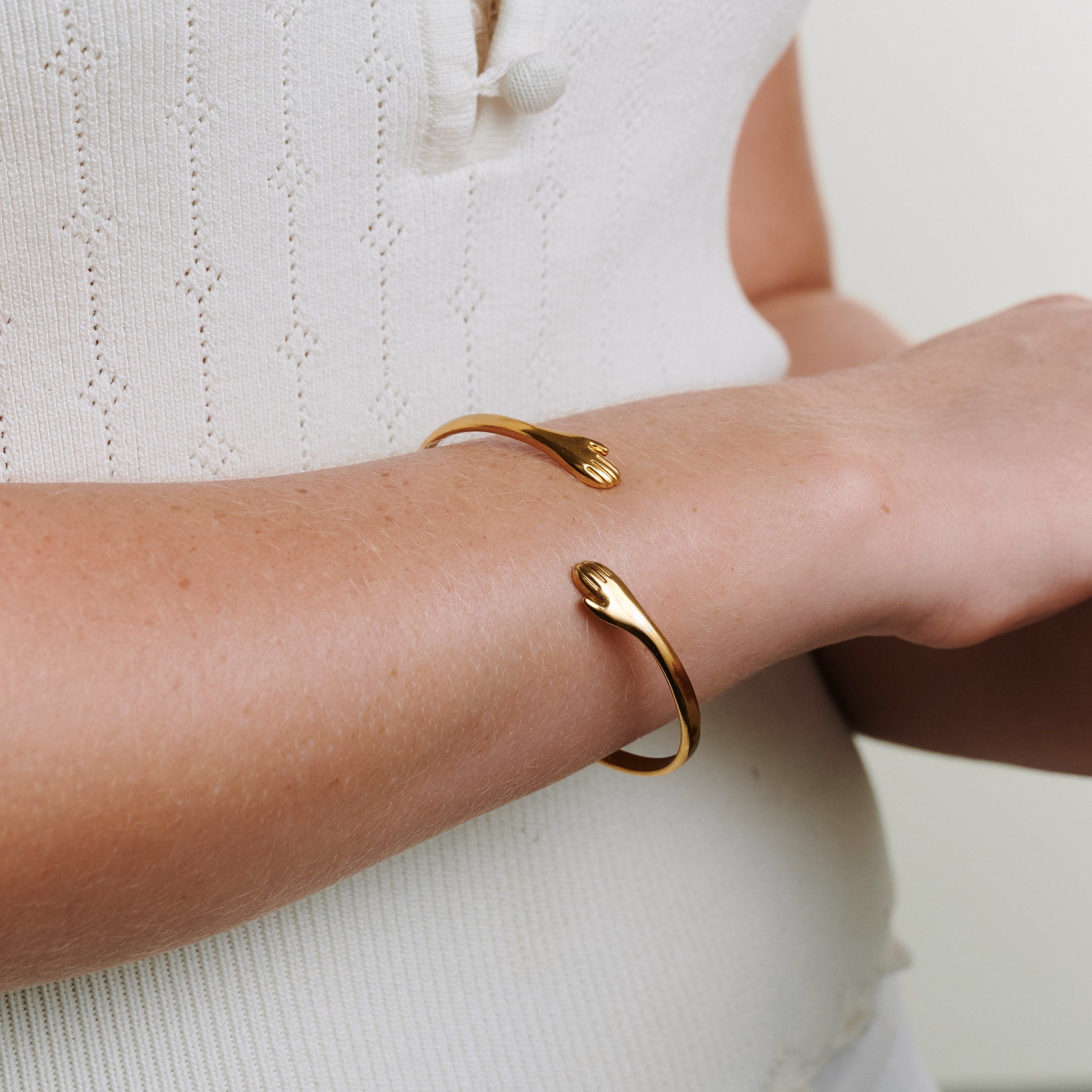 Kara - Friendship Bracelet Stainless Steel Gold