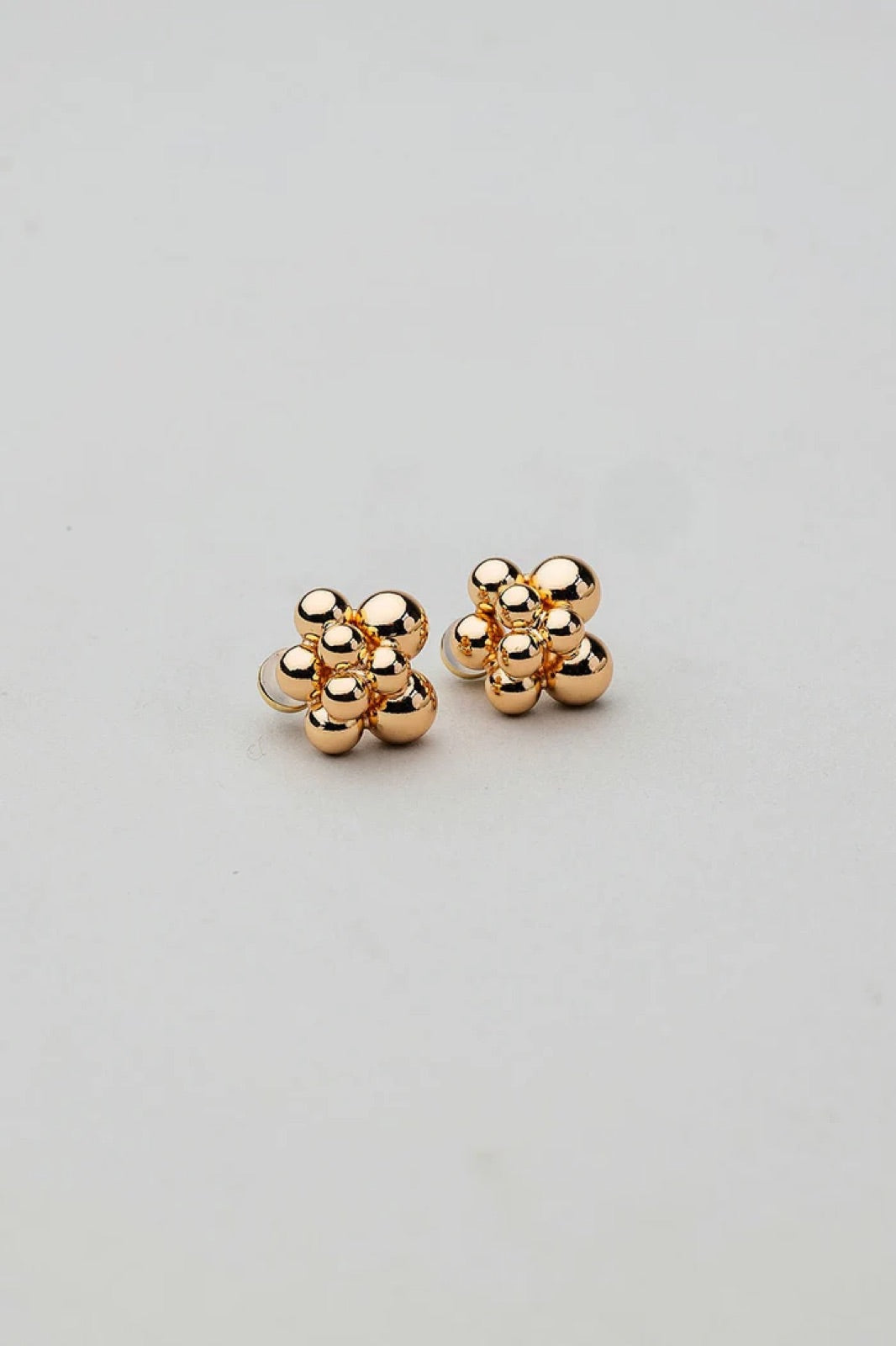 Bead Multi Studs Gold