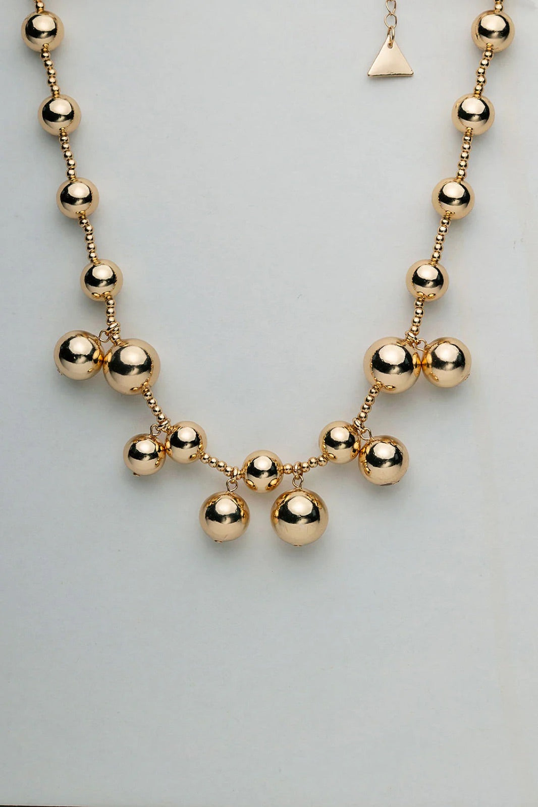 Bead Multi Necklace Gold