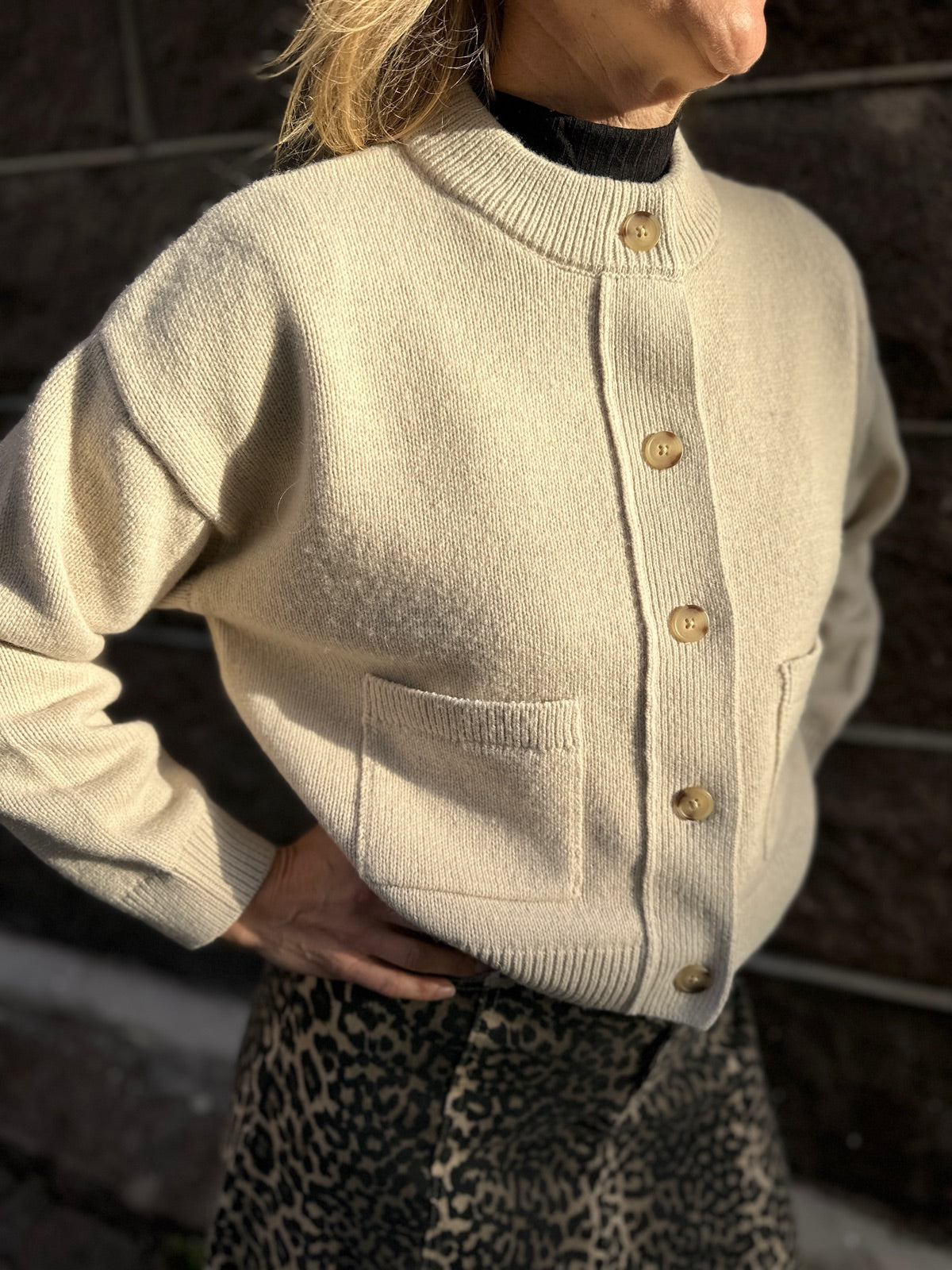 Carina Cardigan Oatmeal