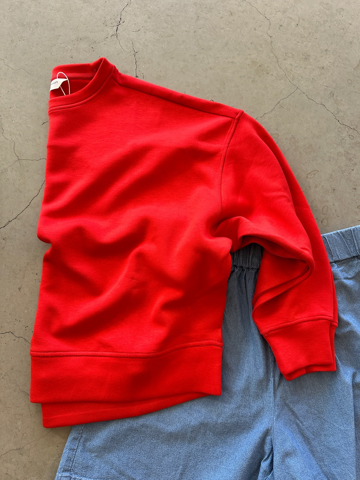 Dalvina Ima Sweatshirt Flame Scarlet