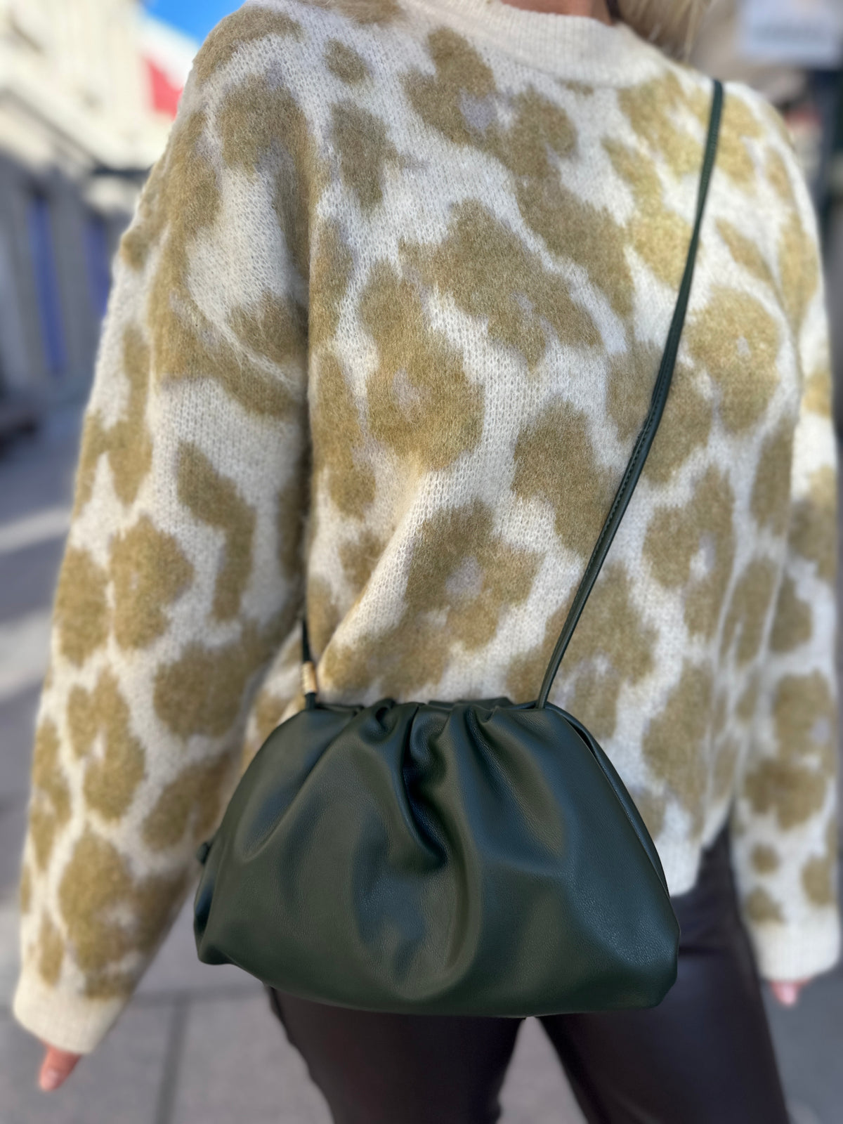 Dumpling Bag Dark Green