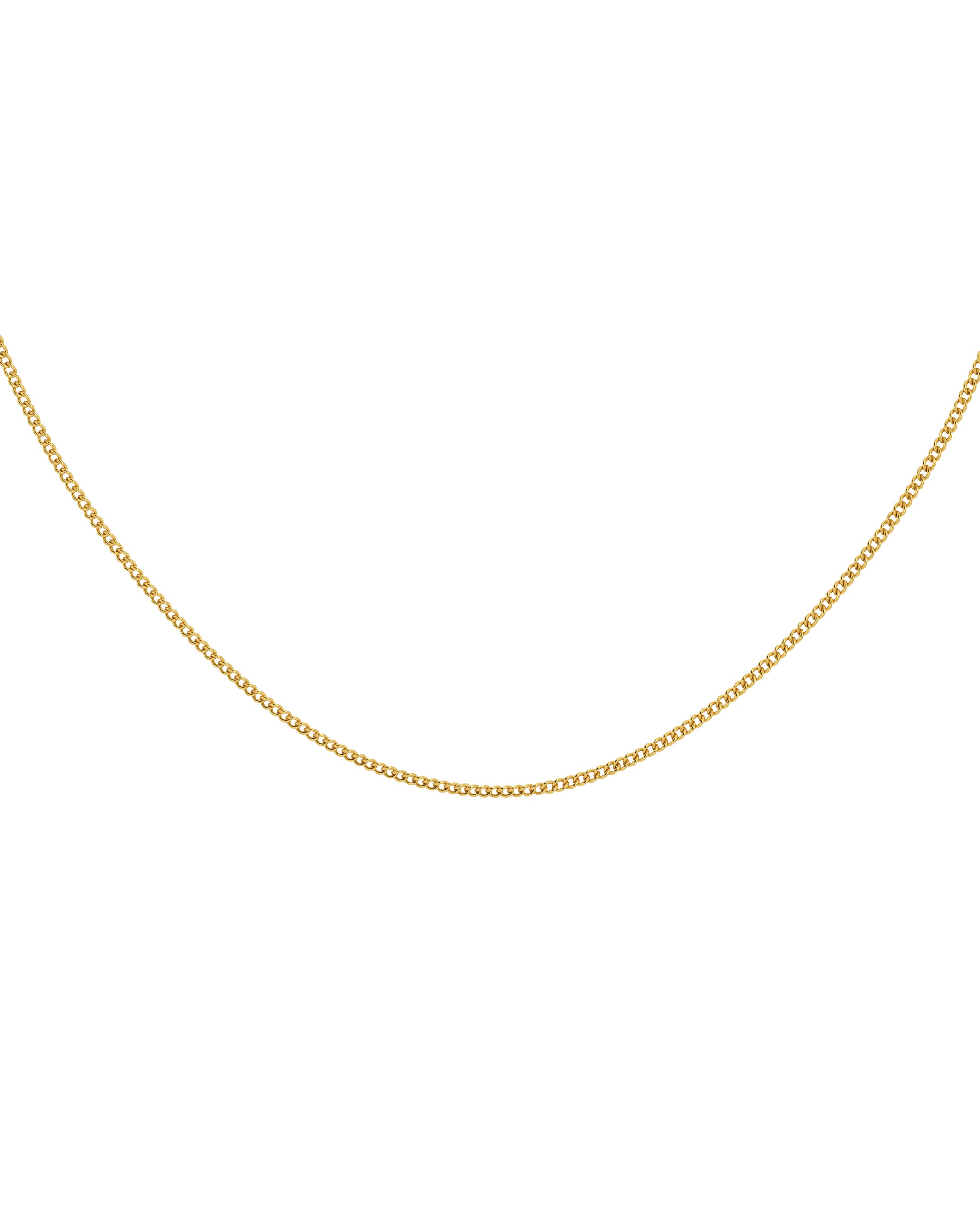 Curb Chain Mini 45 Cm Gold
