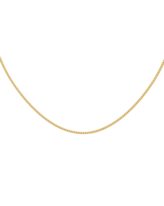 Curb Chain Mini 45 Cm Gold