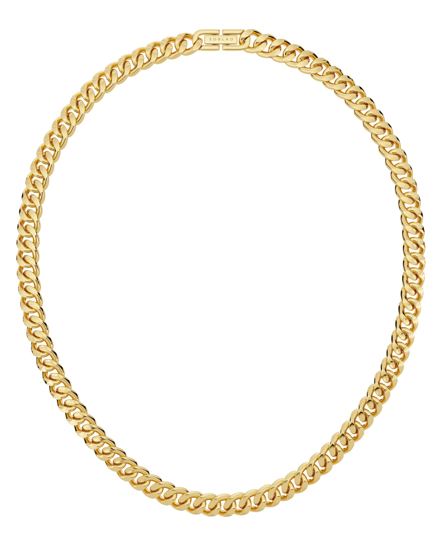Curb Chain Necklace Gold