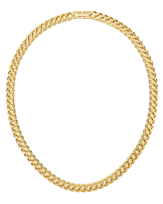 Curb Chain Necklace Gold