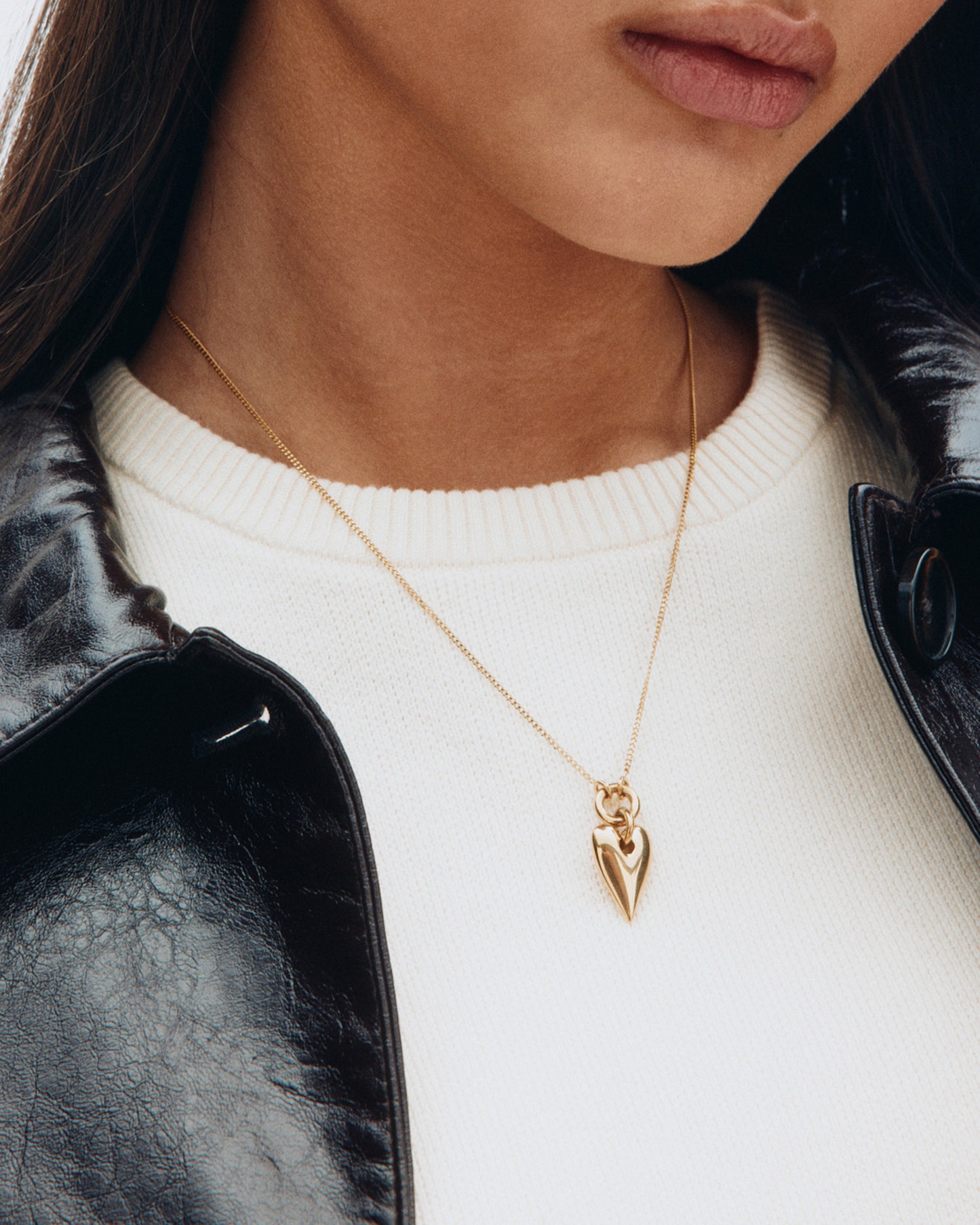 Amore Necklace L Gold