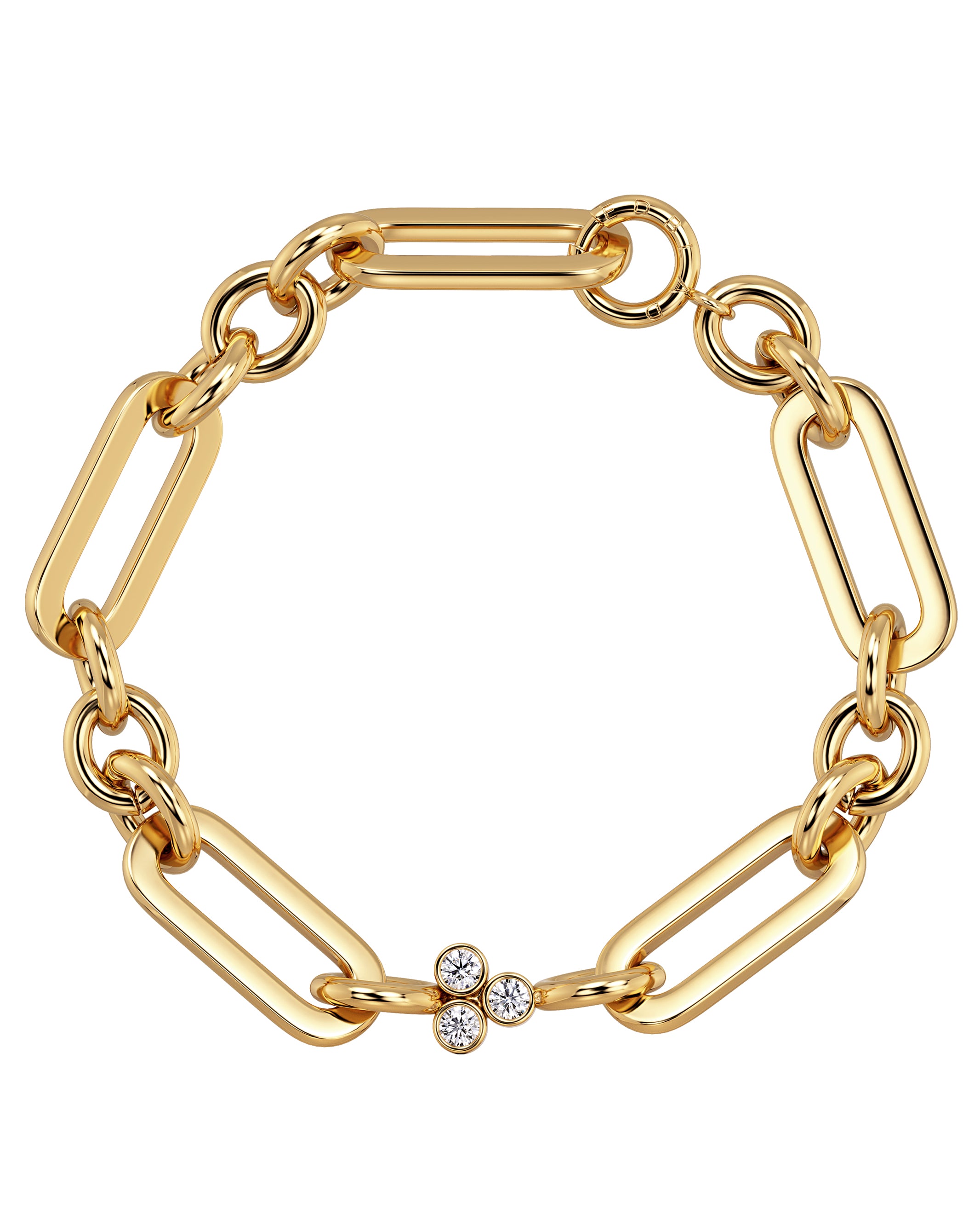 Barre Bracelet Multi Gold